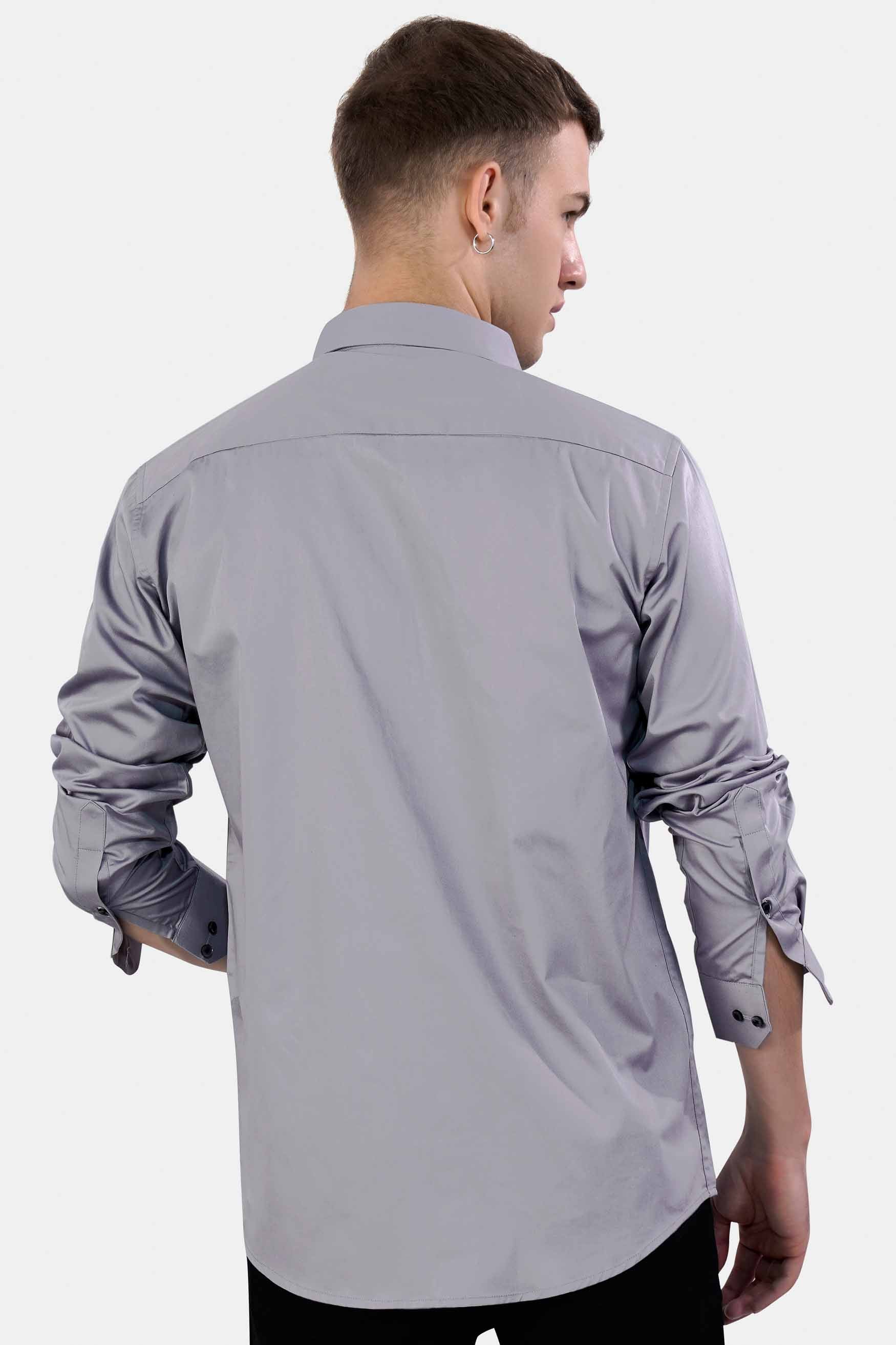 Boulder Gray Super Soft Premium Cotton Designer Shirt