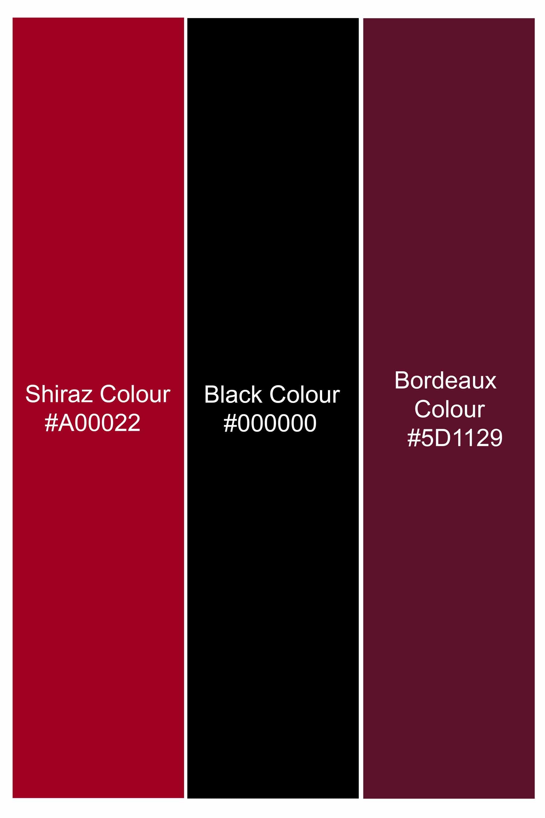 Shiraz Red and Black Twill Plaid Premium Cotton Shirt 11300-BD-38, 11300-BD-H-38, 11300-BD-39, 11300-BD-H-39, 11300-BD-40, 11300-BD-H-40, 11300-BD-42, 11300-BD-H-42, 11300-BD-44, 11300-BD-H-44, 11300-BD-46, 11300-BD-H-46, 11300-BD-48, 11300-BD-H-48, 11300-BD-50, 11300-BD-H-50, 11300-BD-52, 11300-BD-H-52
