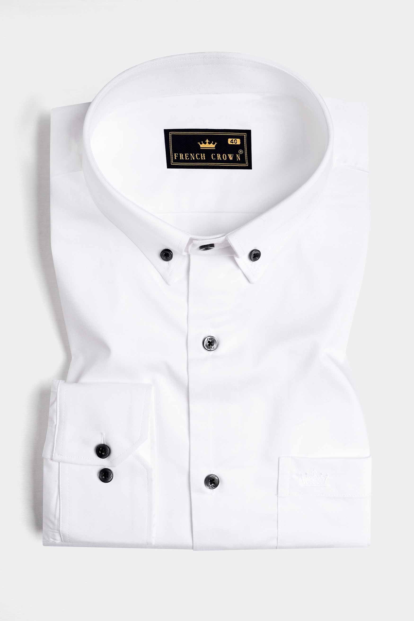 Bright White Royal Oxford Button Down Shirt