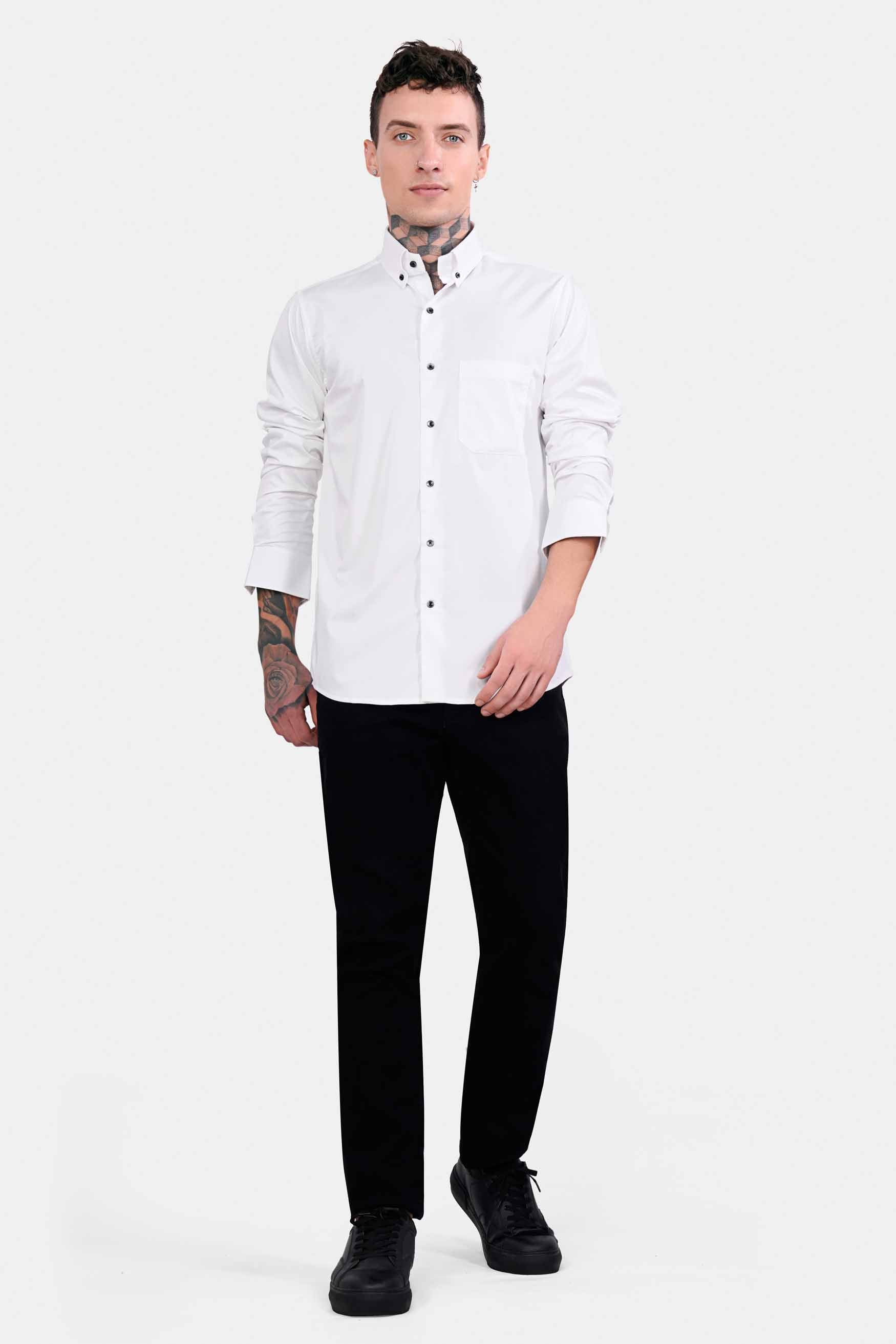 Bright White Royal Oxford Button Down Shirt