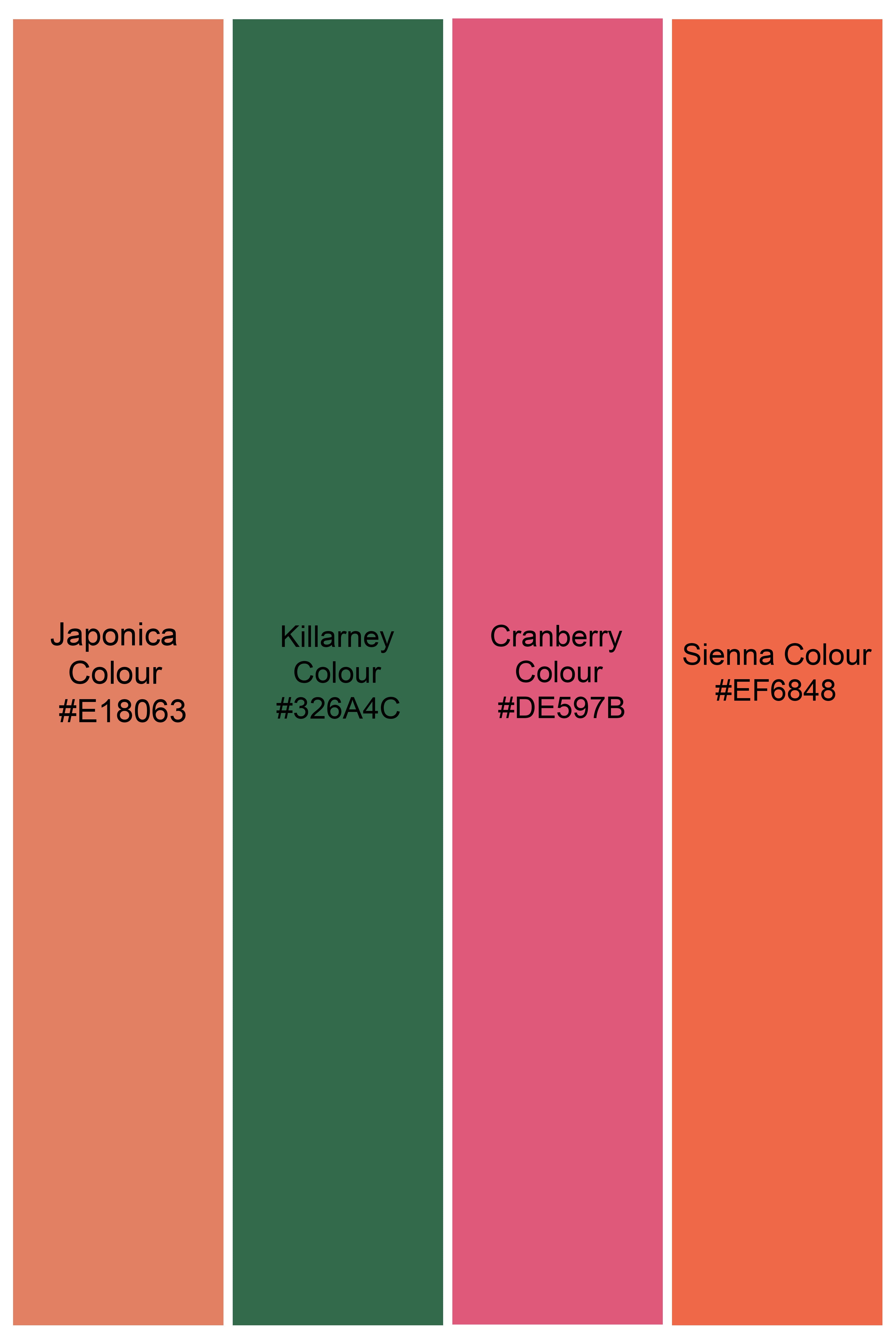 Japonica Orange Killarney Green Multicolour Tile Printed Subtle Sheen Super Soft Premium Cotton Shirt 11678-M-38, 11678-M-H-38, 11678-M-39, 11678-M-H-39, 11678-M-40, 11678-M-H-40, 11678-M-42, 11678-M-H-42, 11678-M-44, 11678-M-H-44, 11678-M-46, 11678-M-H-46, 11678-M-48, 11678-M-H-48, 11678-M-50, 11678-M-H-50, 11678-M-52, 11678-M-H-52