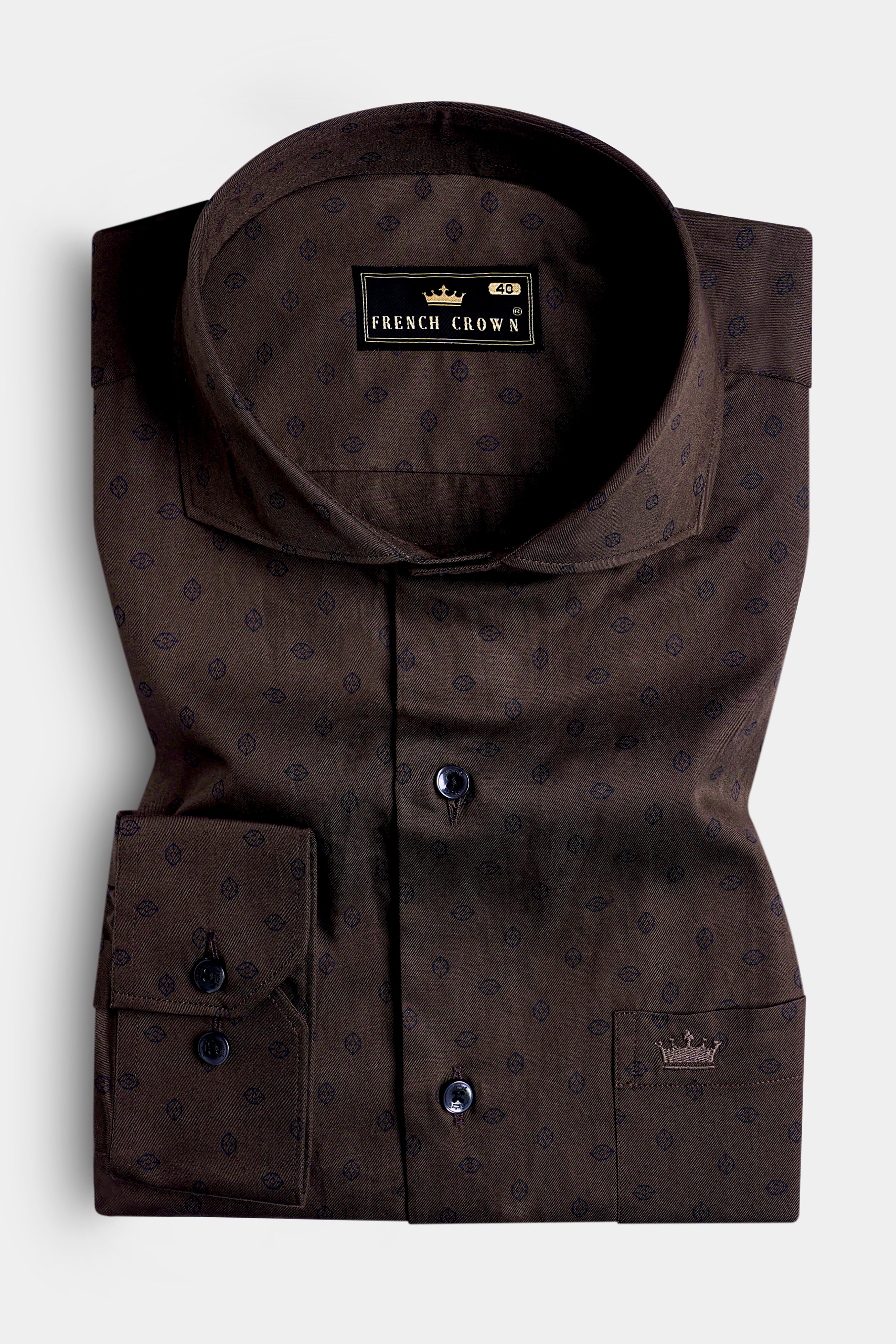 Buster Brown Printed Premium Cotton Shirt