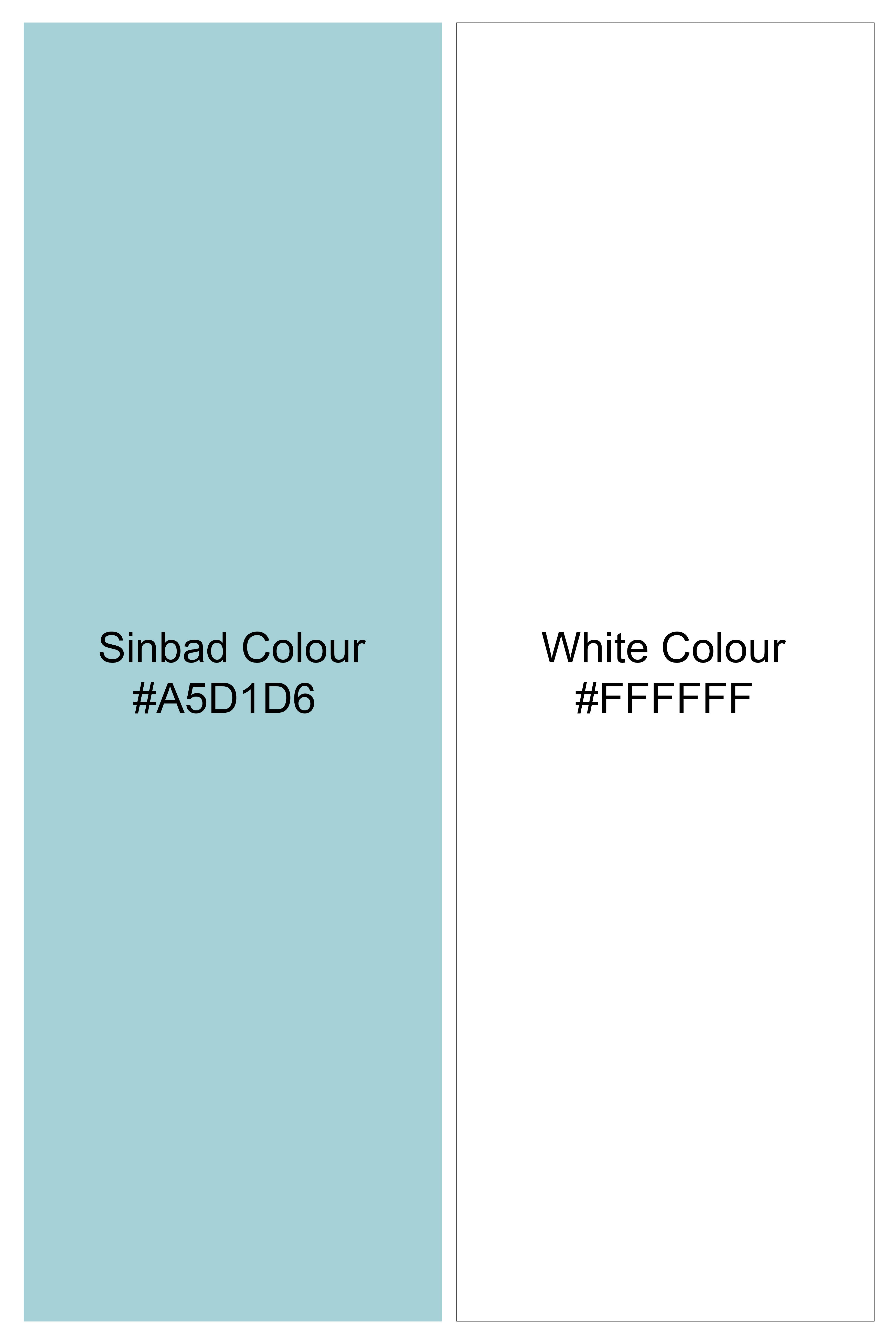 Sinbad Blue and White Printed Subtle Sheen Super Soft Premium Cotton Shirt 11762-CA-38, 11762-CA-H-38, 11762-CA-39, 11762-CA-H-39, 11762-CA-40, 11762-CA-H-40, 11762-CA-42, 11762-CA-H-42, 11762-CA-44, 11762-CA-H-44, 11762-CA-46, 11762-CA-H-46, 11762-CA-48, 11762-CA-H-48, 11762-CA-50, 11762-CA-H-50, 11762-CA-52, 11762-CA-H-52