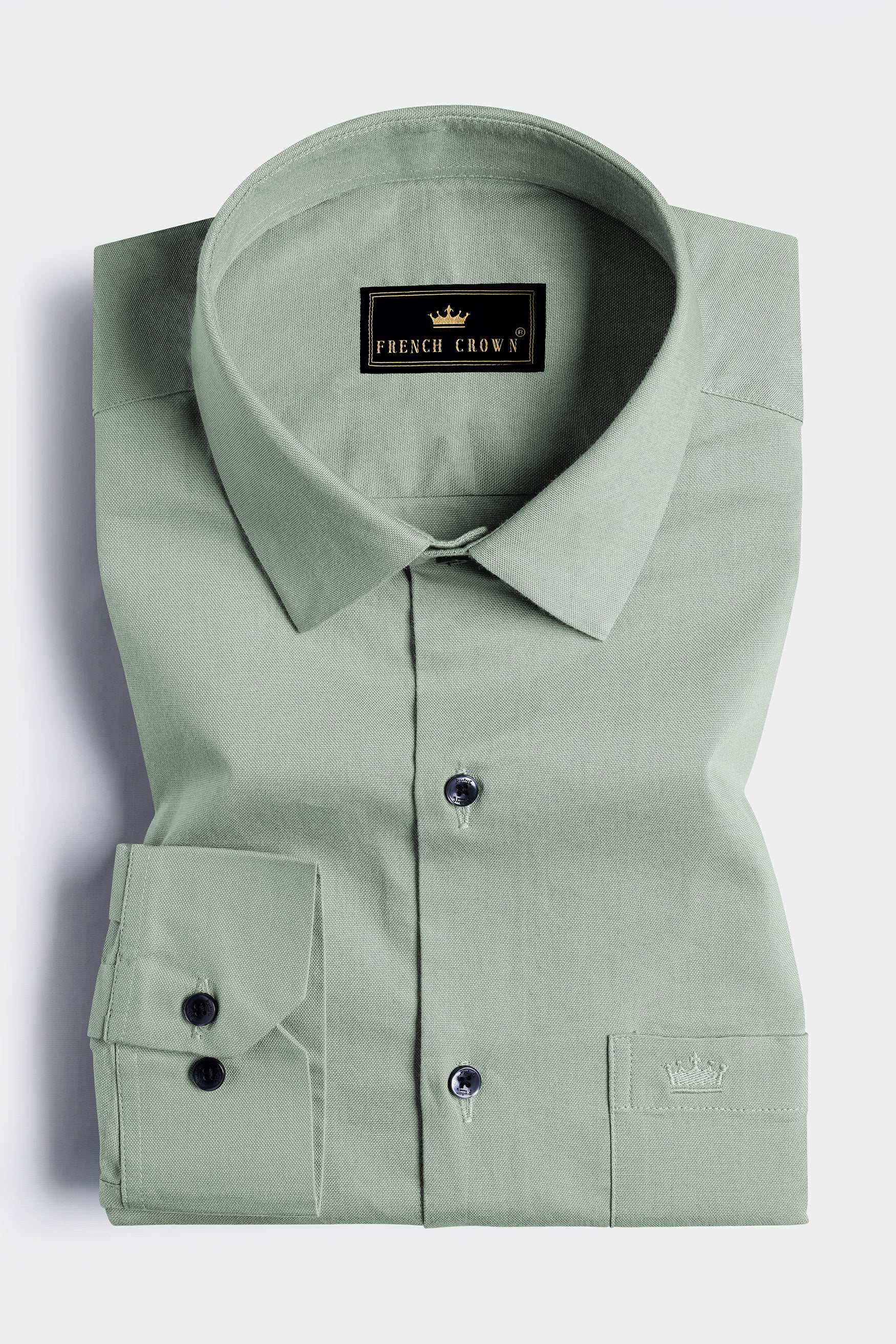 Nickel Green Royal Oxford Shirt