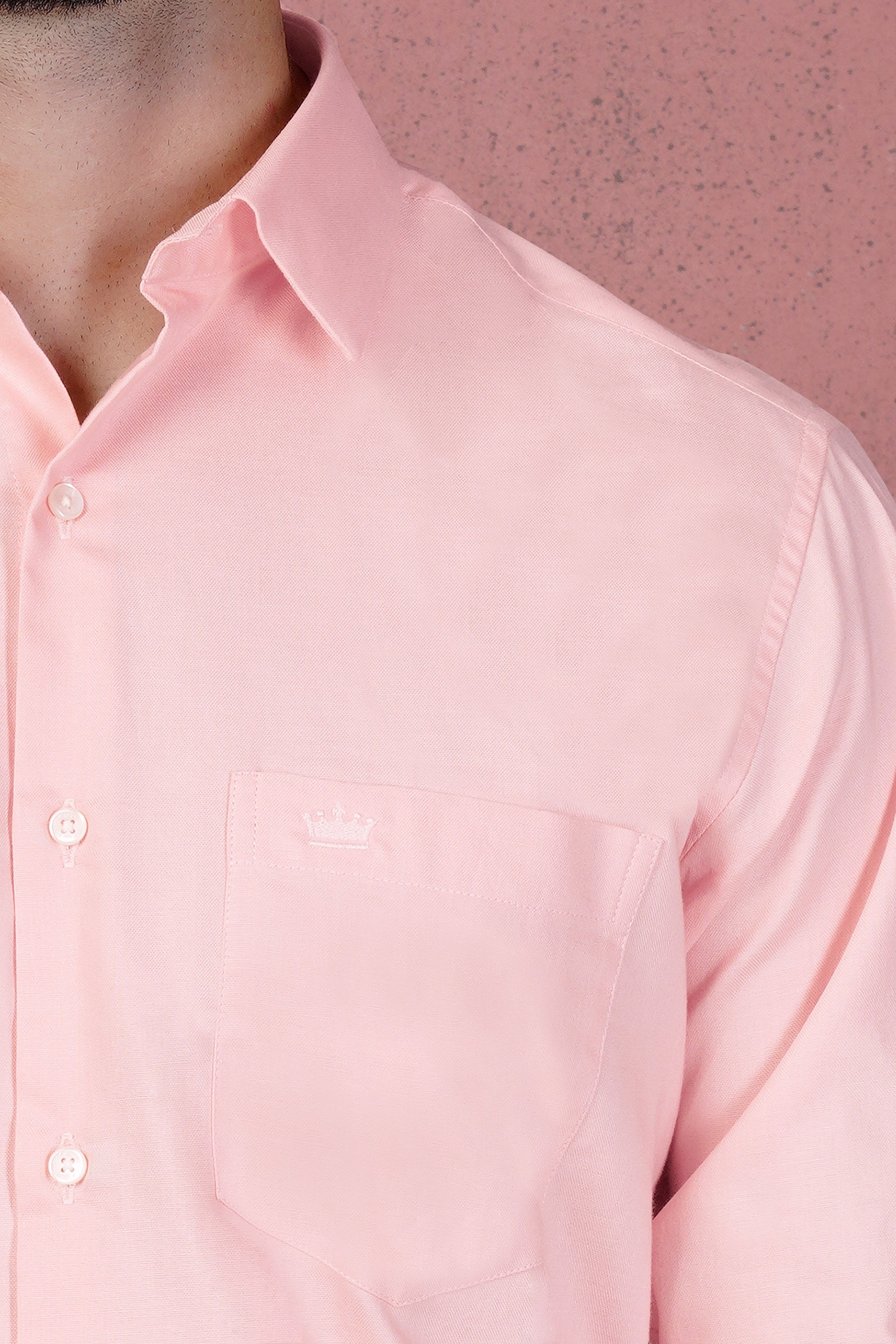 Oyster Pink Royal Oxford Shirt