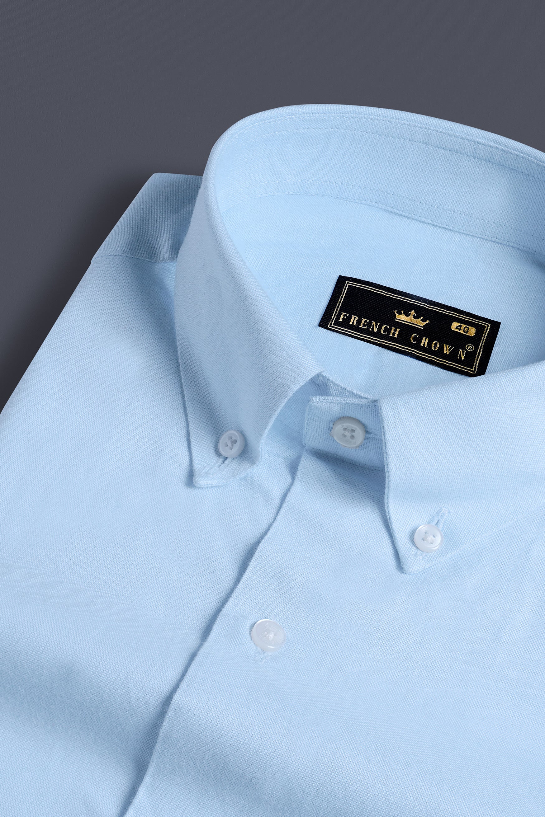 Spindle Blue Royal Oxford Button Down Shirt