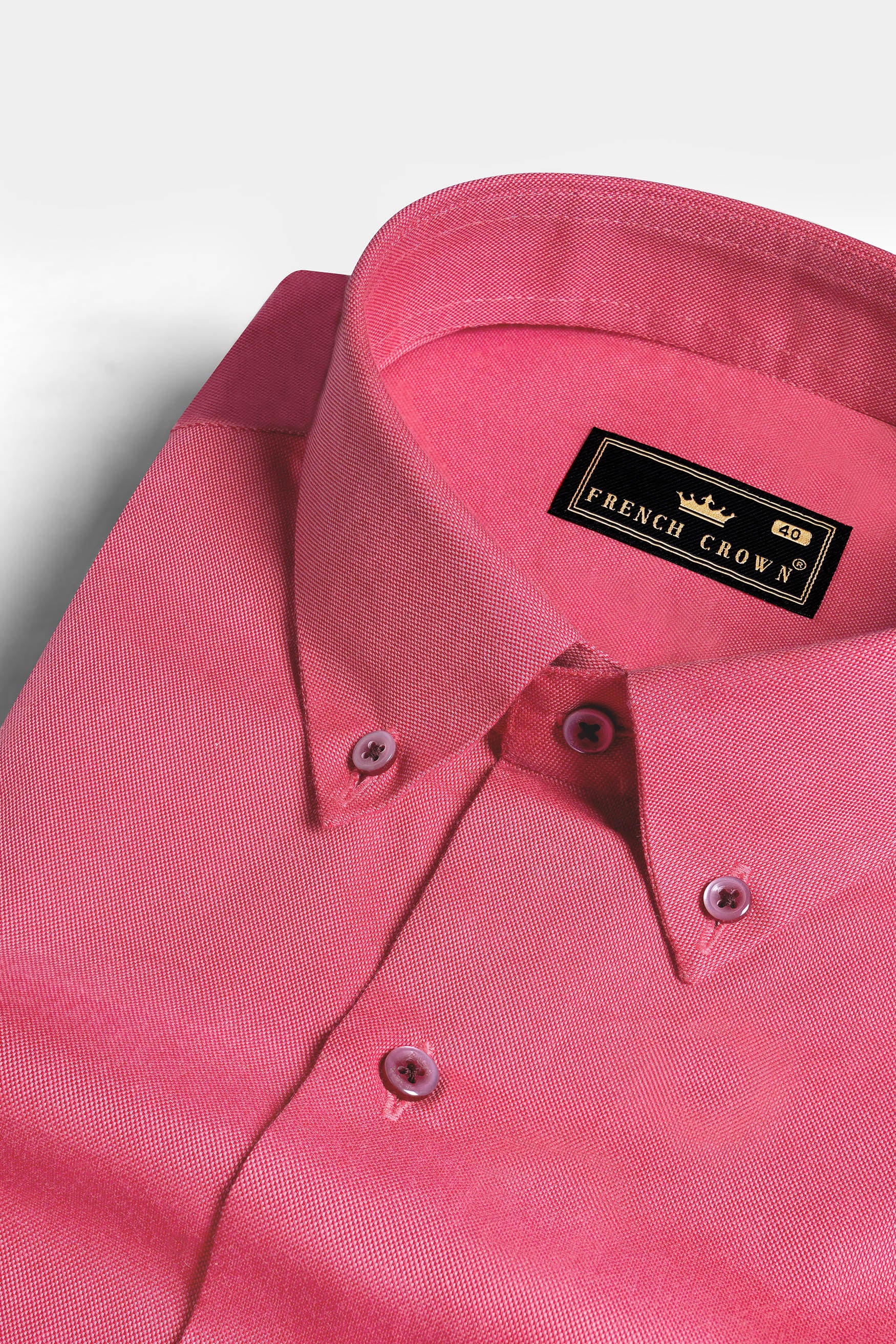 Cranberry Pink Royal Oxford Button Down Shirt