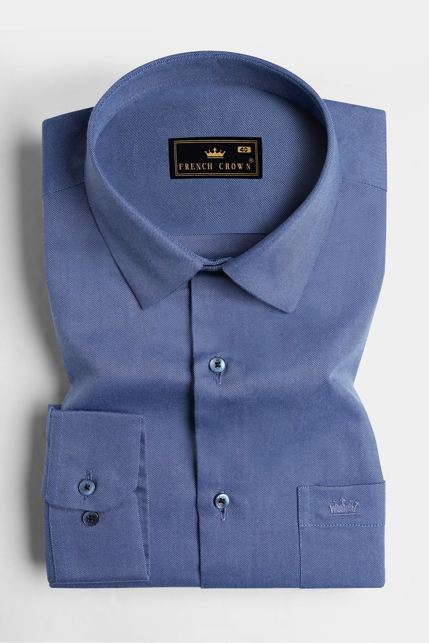 Bayoux Blue Royal Oxford Shirt