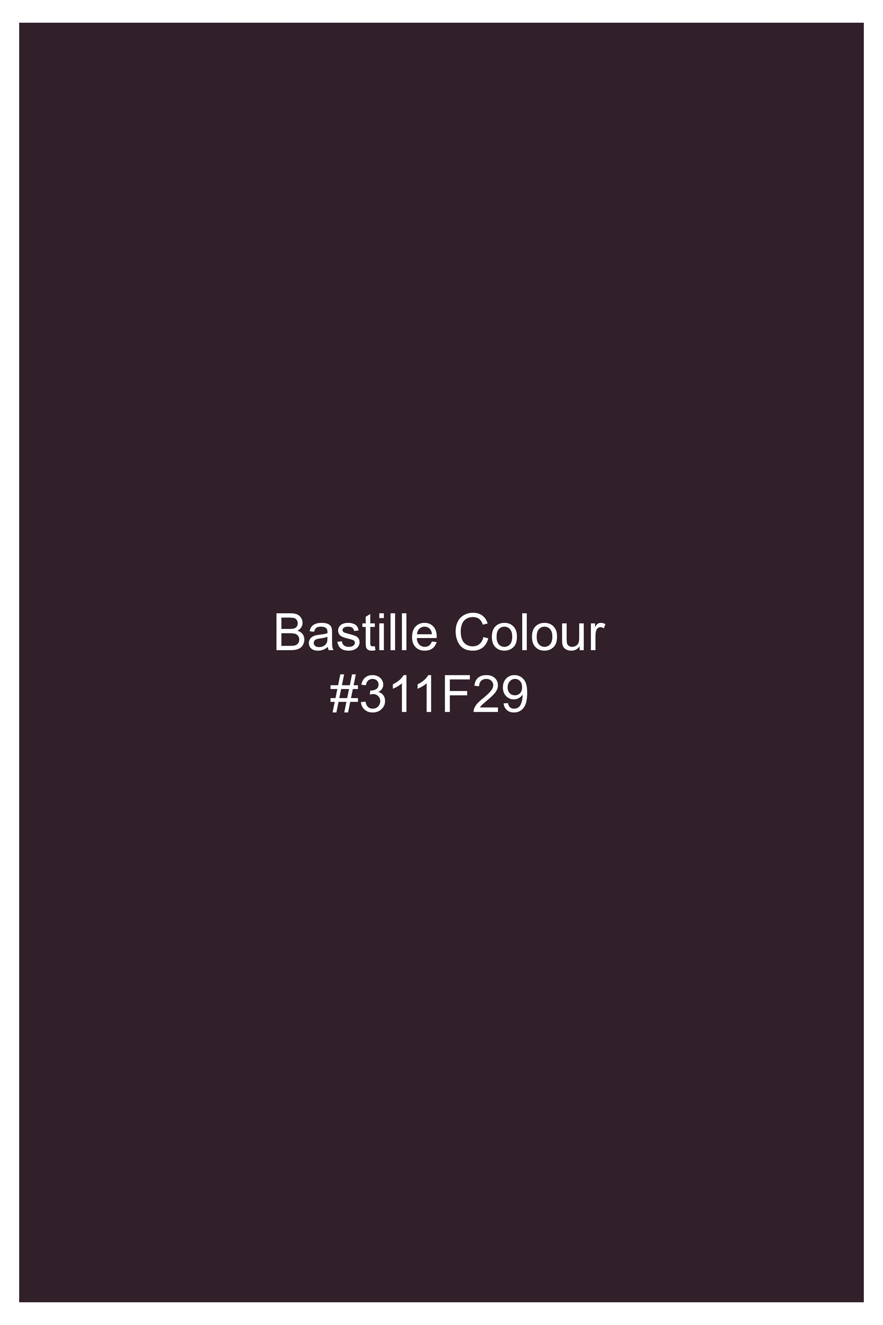 Bastille Maroon Royal Oxford Shirt