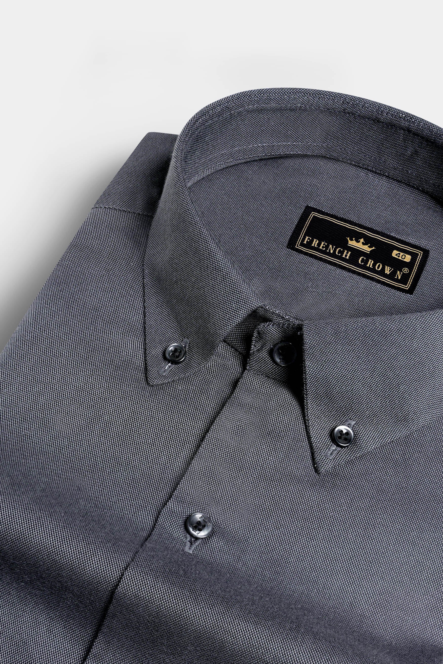 Bluish Gray Multicolour Casual Printed Premium Cotton Shirt For Men