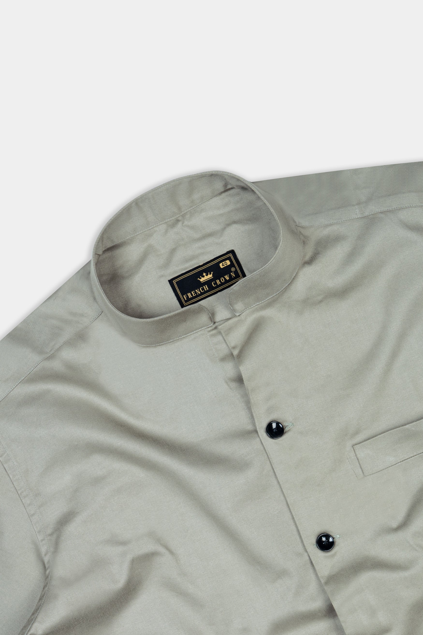 Chalice Gray Premium Cotton Designer Jacket