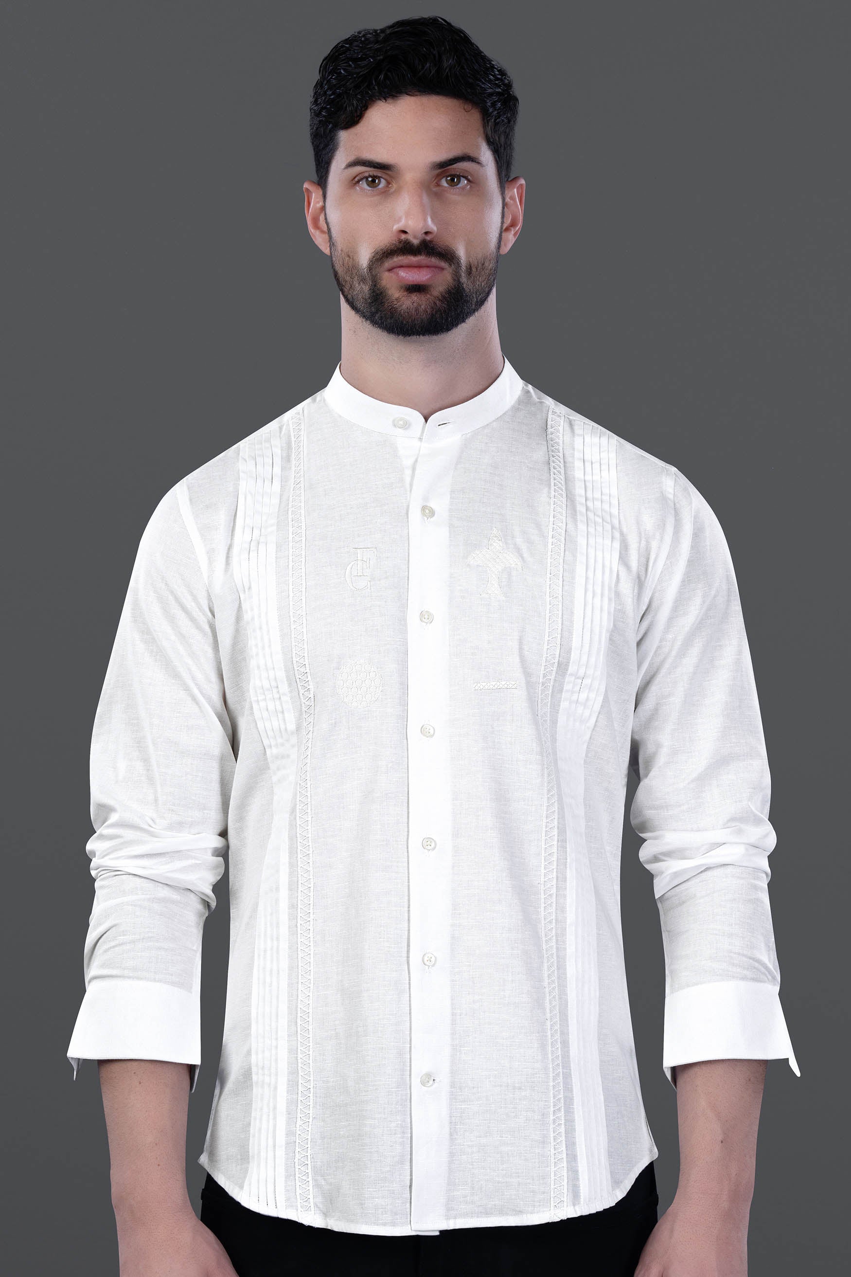 H and m white shirt clearance mens