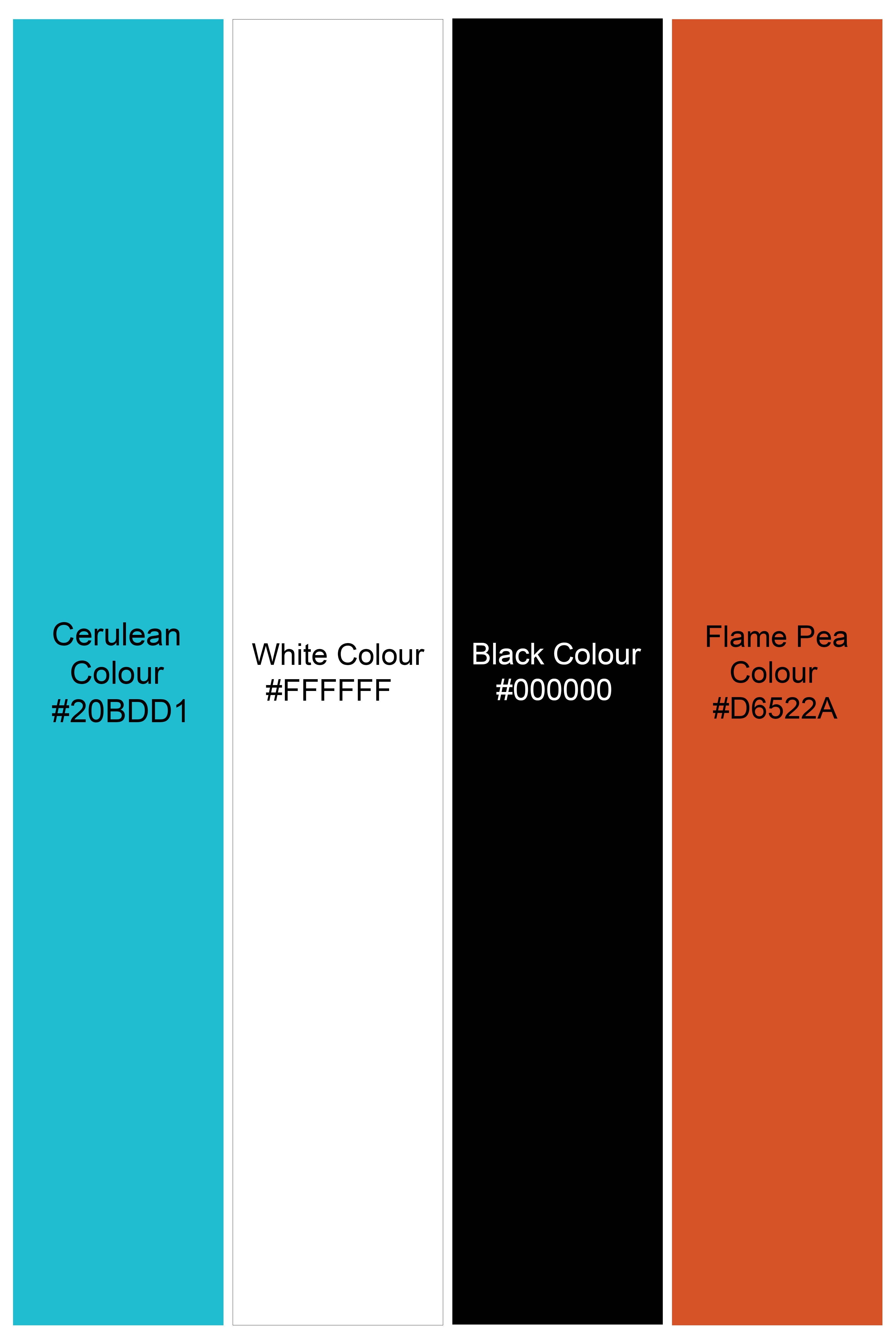 Jade Black and Flame Pea Orange Multicolour Zebra Printed Subtle Sheen Super Soft Premium Cotton Designer Shirt 12188-CC-BLK-SS-38, 12188-CC-BLK-SS-39, 12188-CC-BLK-SS-40, 12188-CC-BLK-SS-42, 12188-CC-BLK-SS-44, 12188-CC-BLK-SS-46, 12188-CC-BLK-SS-48, 12188-CC-BLK-SS-50, 12188-CC-BLK-SS-5212188-CC-BLK-SS-44, 12188-CC-BLK-SS-46, 12188-CC-BLK-SS-48, 12188-CC-BLK-SS-50, 12188-CC-BLK-SS-52