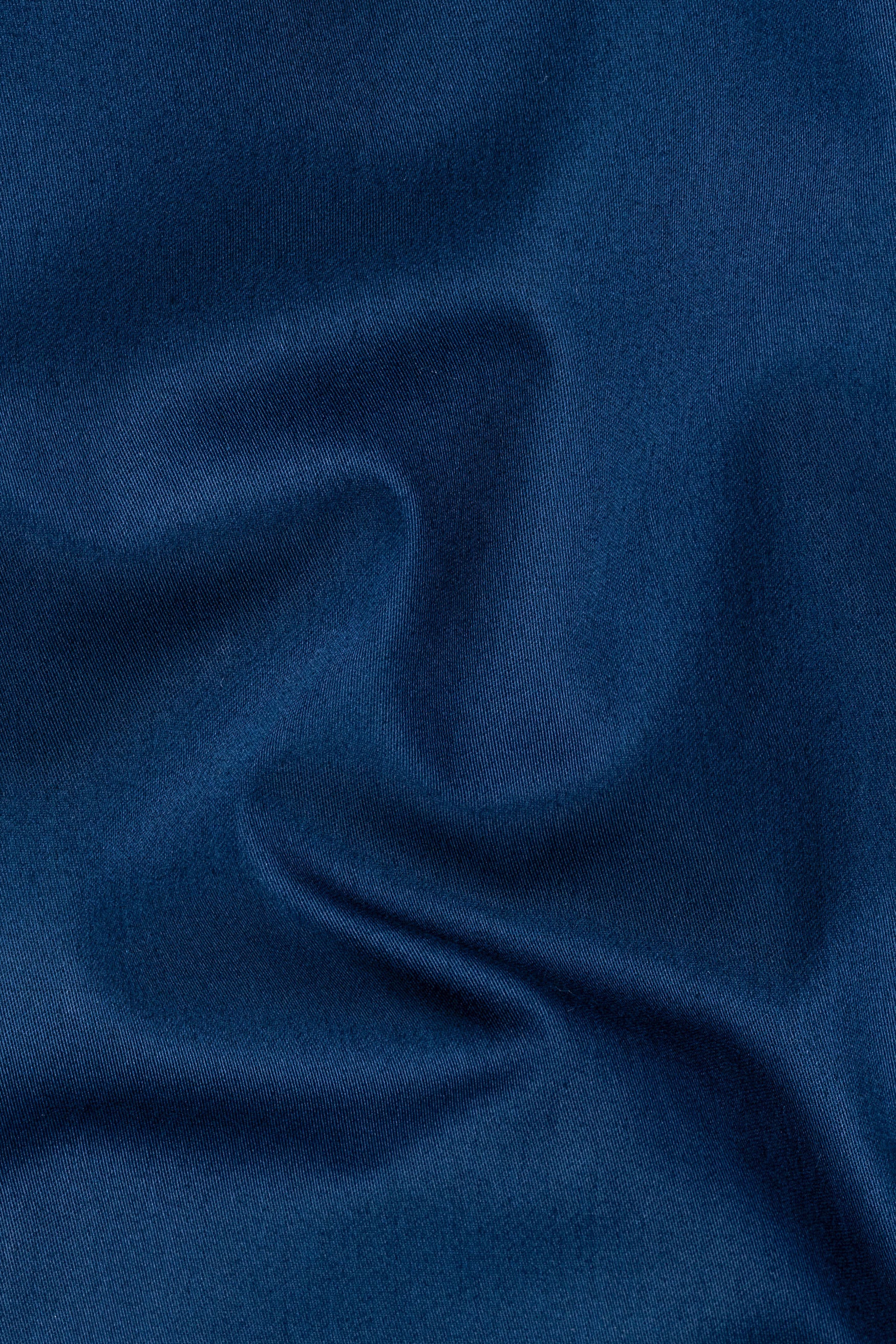 Midnight Blue Casino hand painted effect Printed Subtle Sheen Super Soft Premium Cotton Designer Shirt