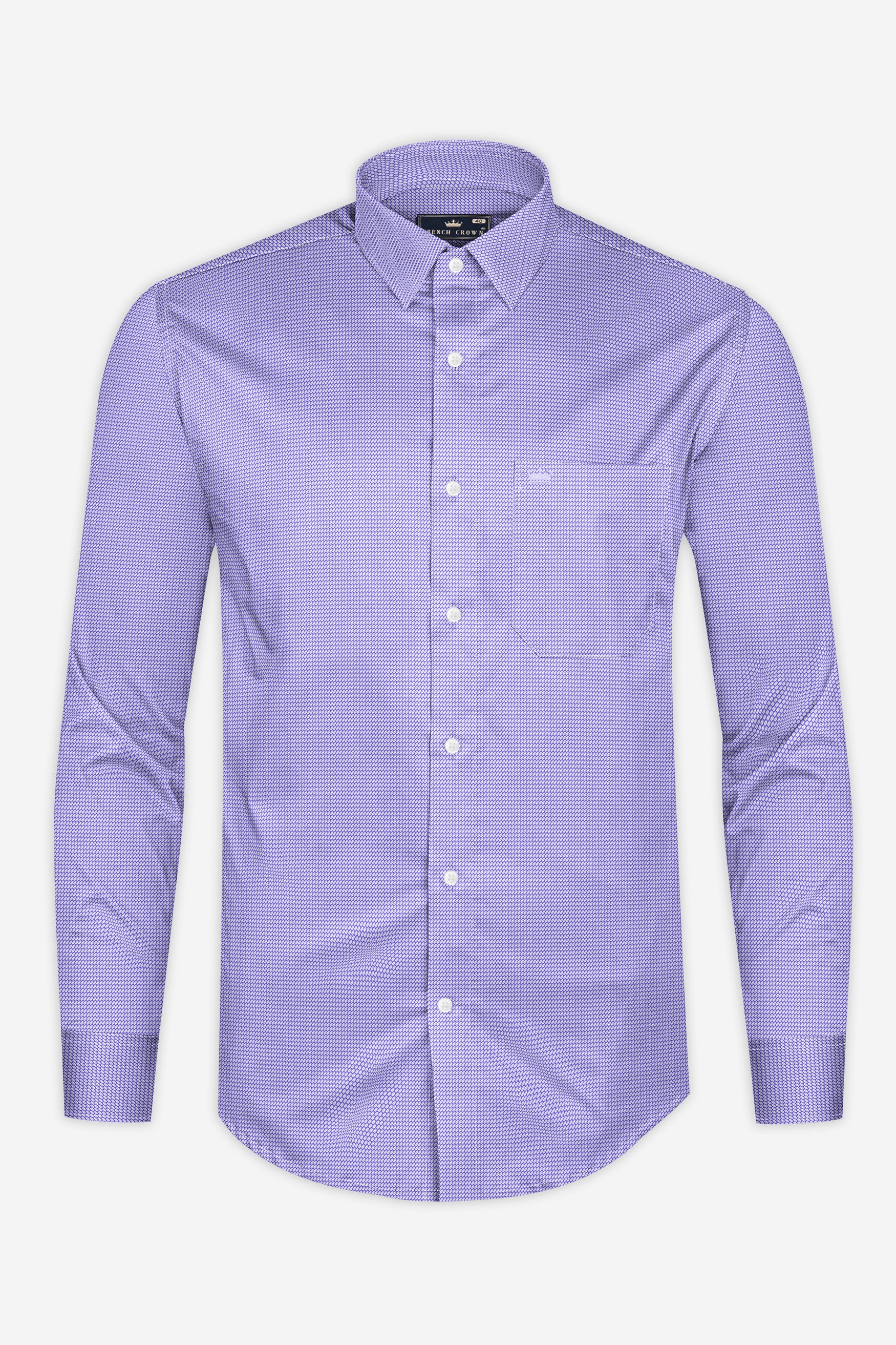 True Lavender Dobby Textured Premium Giza Cotton Shirt 12405-38, 12405-H-38, 12405-39, 12405-H-39, 12405-40, 12405-H-40, 12405-42, 12405-H-42, 12405-44, 12405-H-44, 12405-46, 12405-H-46, 12405-48, 12405-H-48, 12405-50, 12405-H-50, 12405-52, 12405-H-52