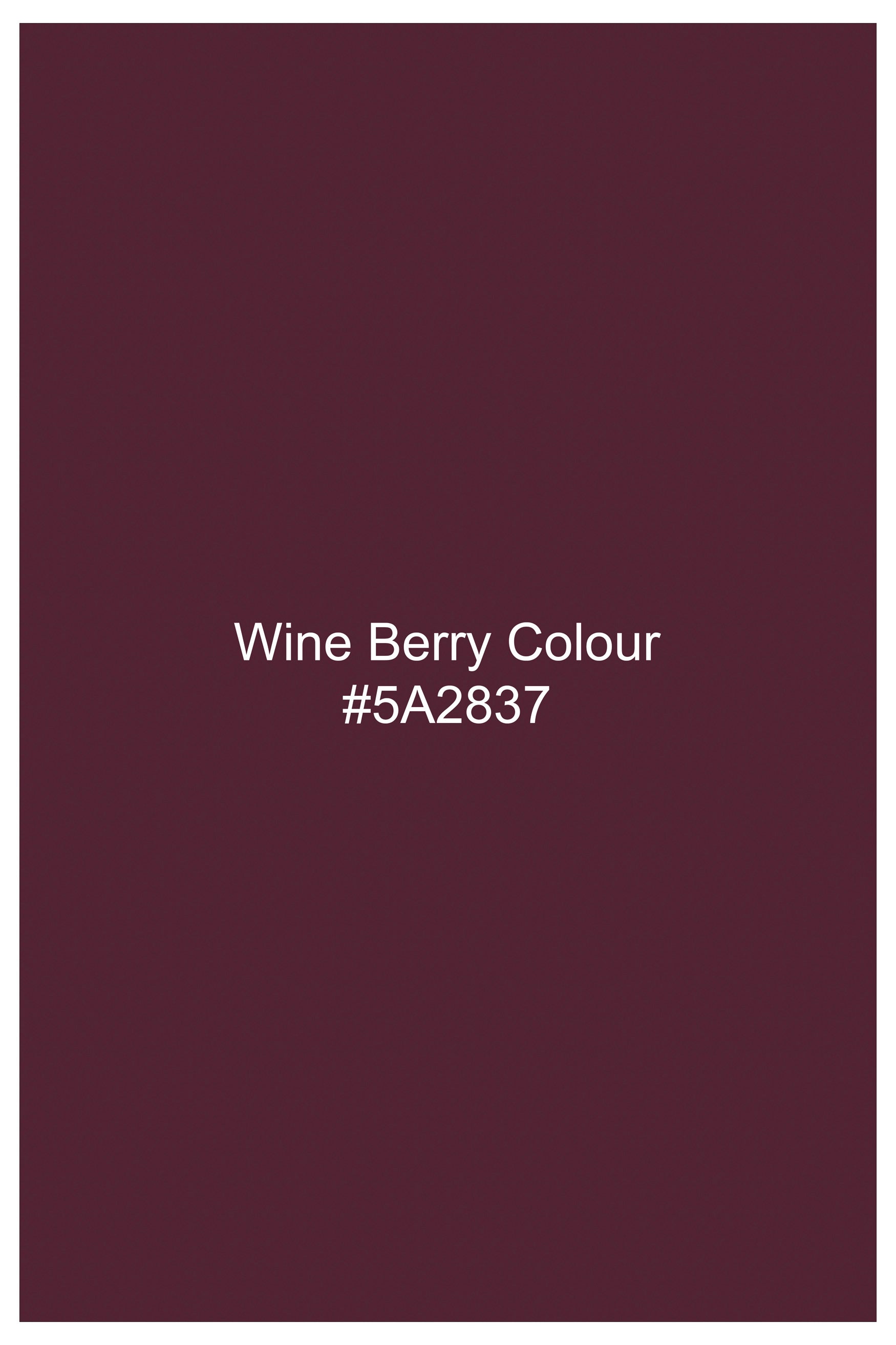 Wine Berry Red Heavyweight Herringbone Striped Premium Cotton Overshirt/shacket