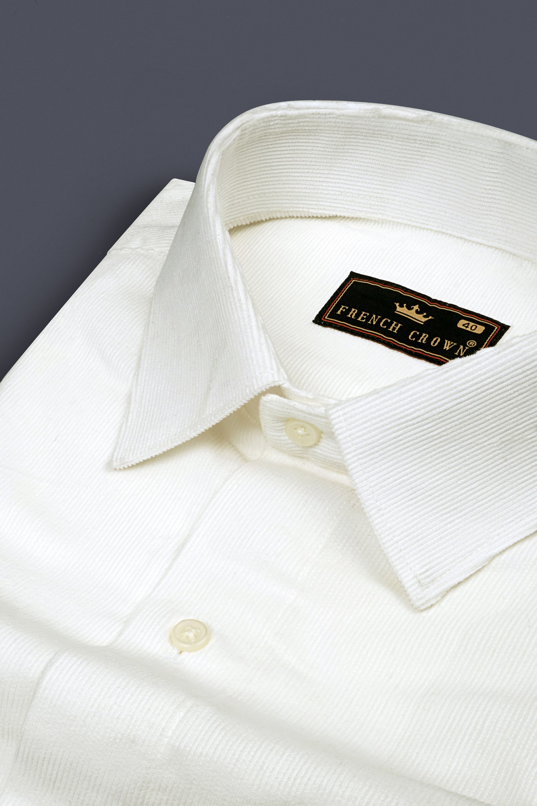 CAVORI カヴォリSuisen Shirt ホワイト