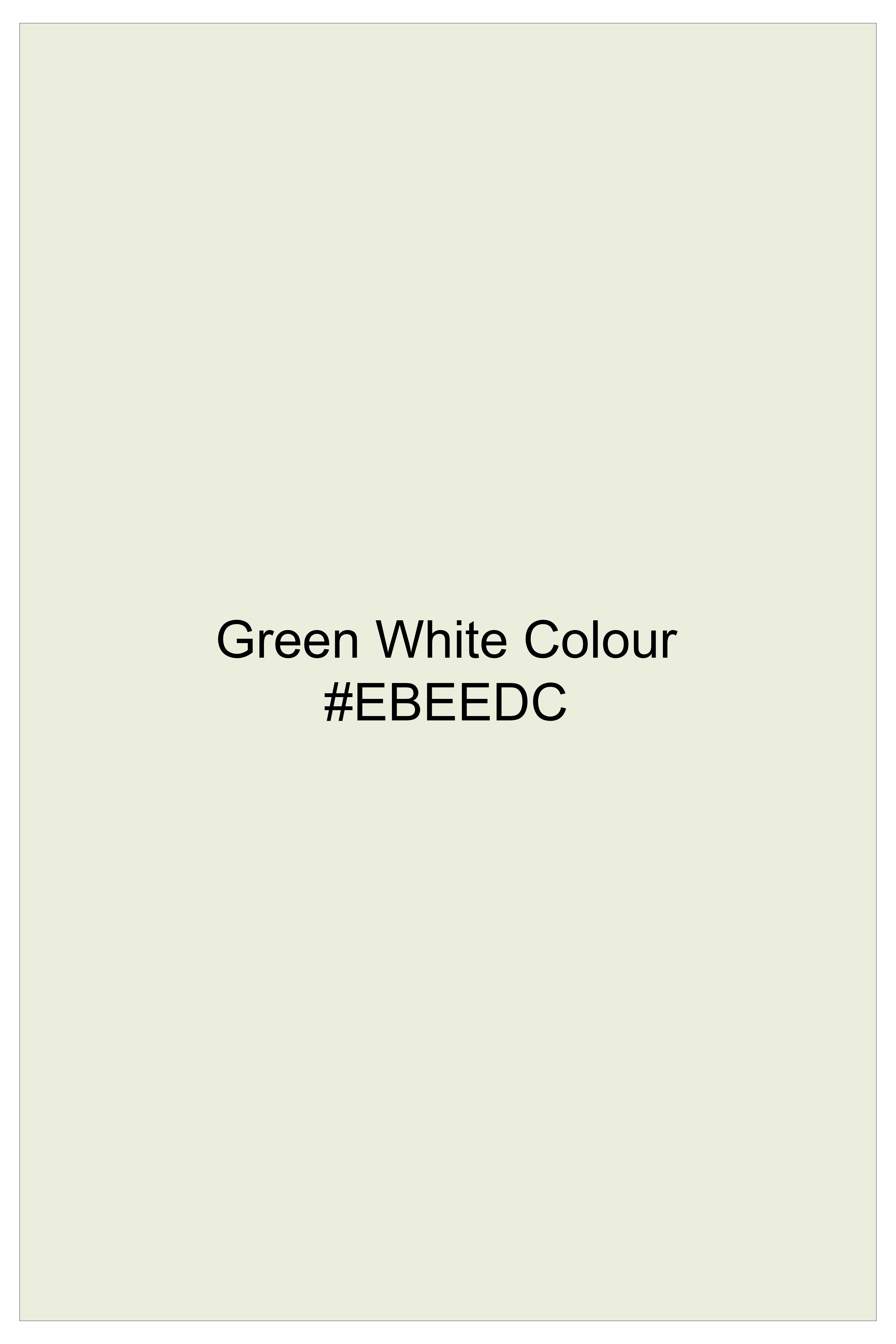 Green White Multicolour Mini Flowers Printed Luxurious Linen Shirt
