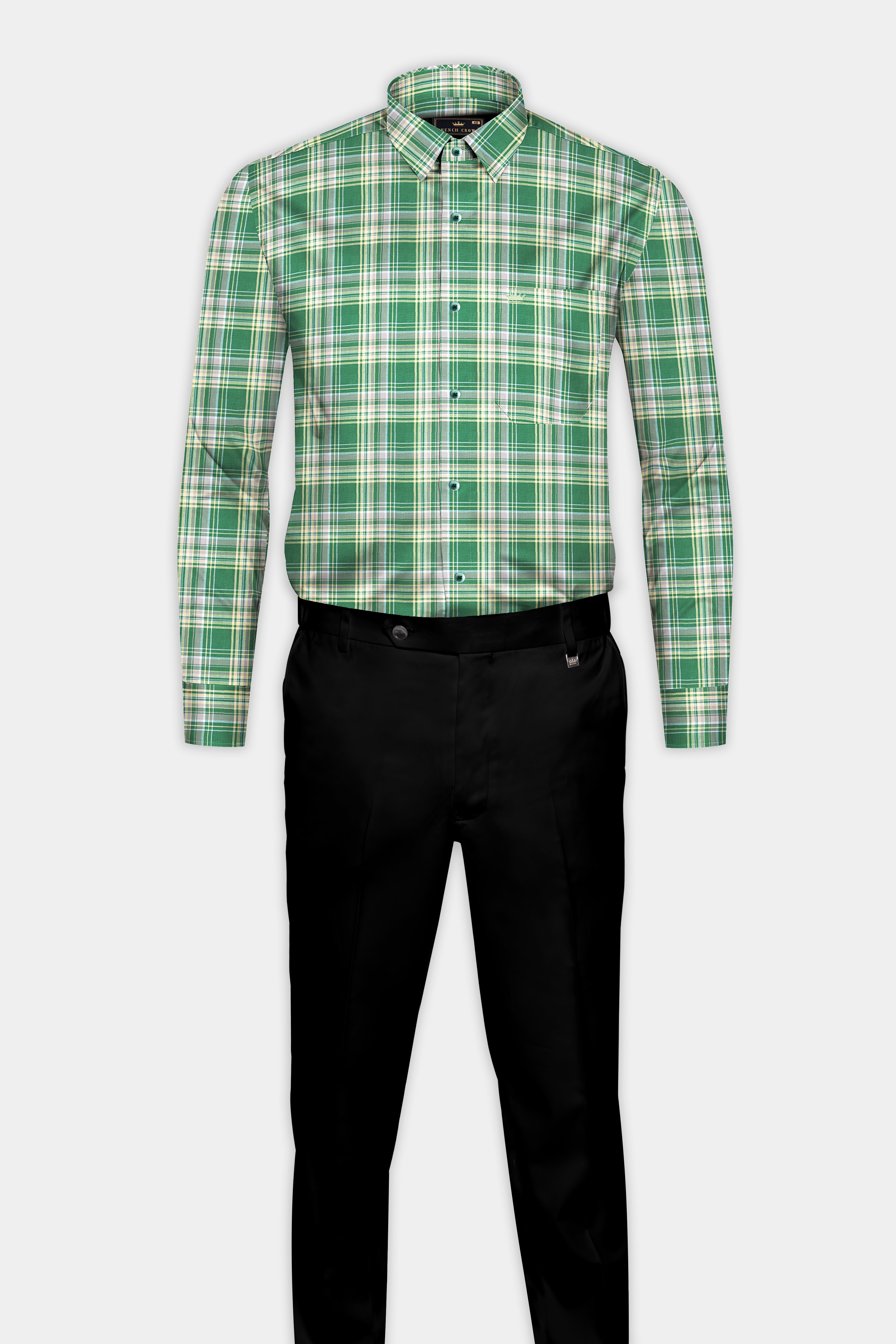Gadid Anoniem Cyril/Plaid チェックシャツ