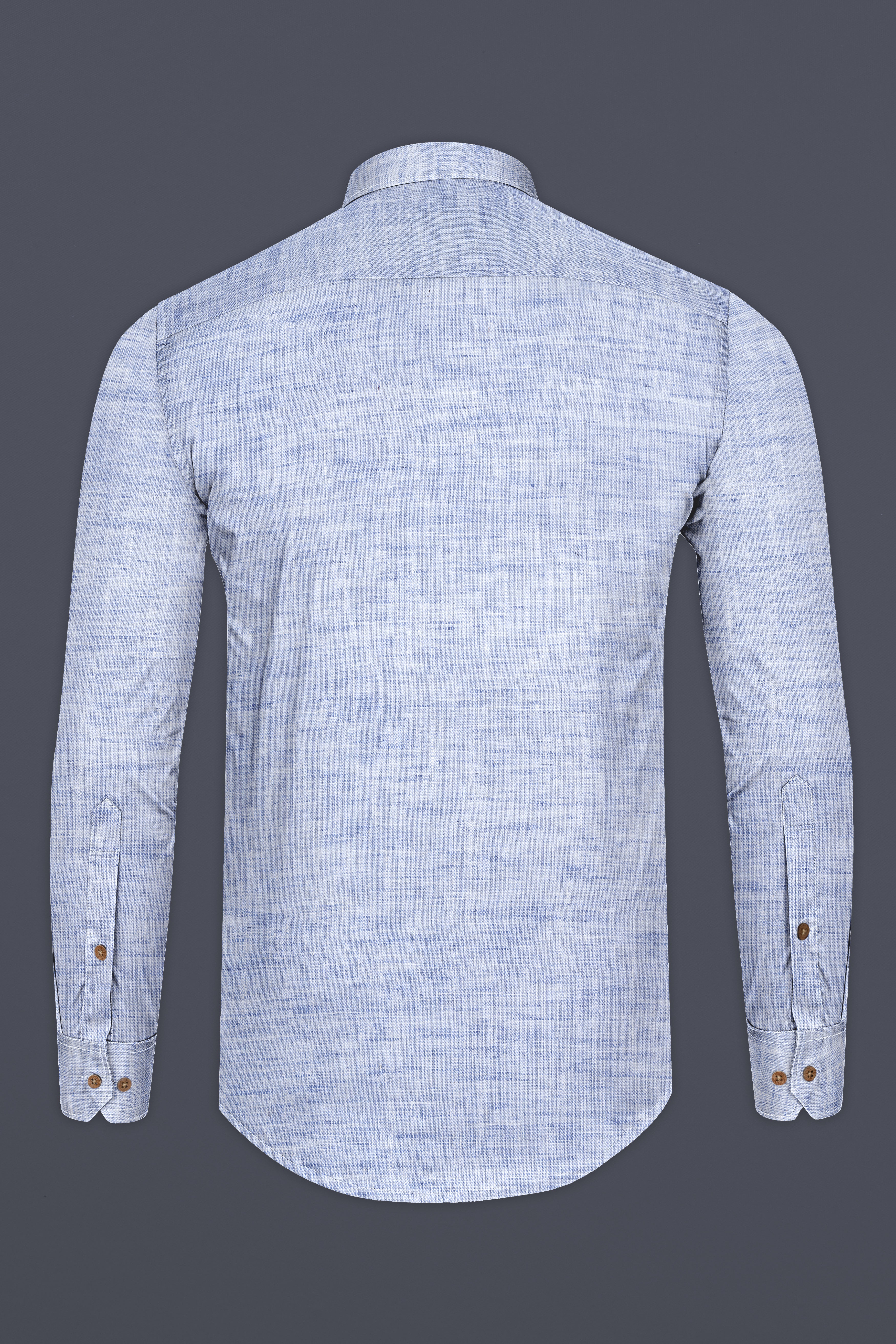 Pigeon Blue Luxuries Linen Kurta Shirt