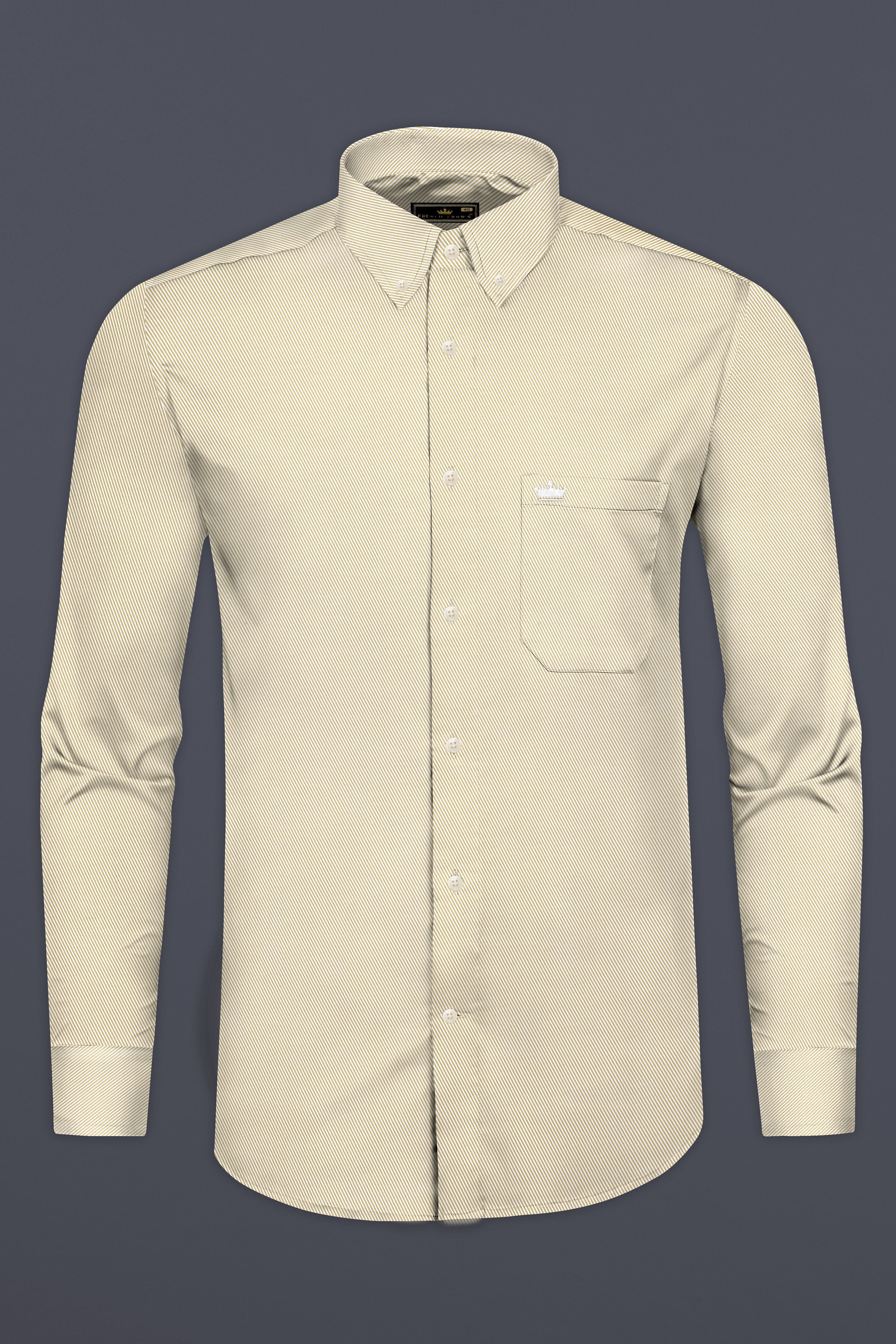 Stark Cream Pin Striped Twill Cotton Shirt 12755-BD-38, 12755-BD-H-38, 12755-BD-39, 12755-BD-H-39, 12755-BD-40, 12755-BD-H-40, 12755-BD-42, 12755-BD-H-42, 12755-BD-44, 12755-BD-H-44, 12755-BD-46, 12755-BD-H-46, 12755-BD-48, 12755-BD-H-48, 12755-BD-50, 12755-BD-H-50, 12755-BD-52, 12755-BD-H-52