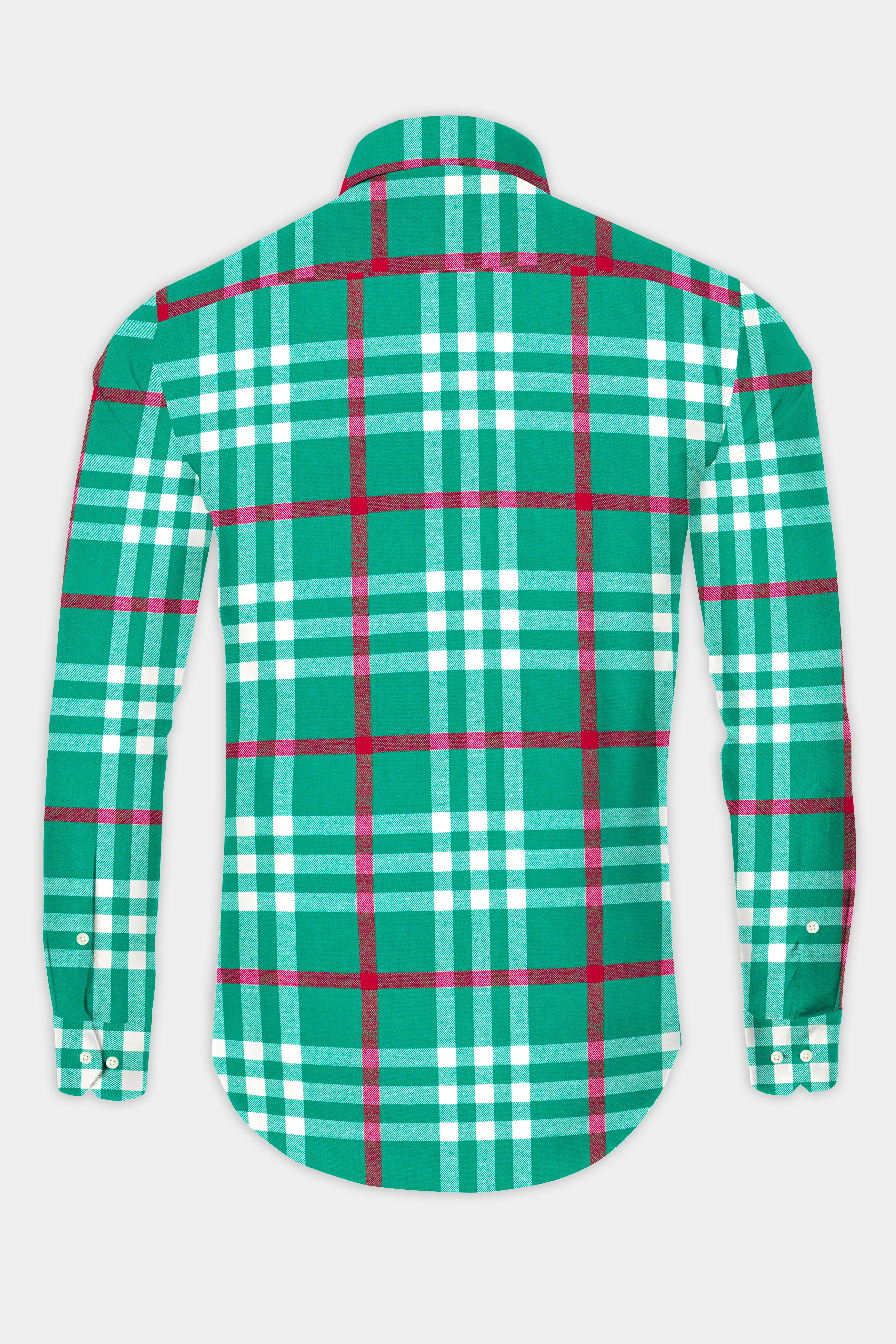 Aquamarine Green and Shiraz Red Plaid Flannel Shirt 12767-BD-38, 12767-BD-H-38, 12767-BD-39, 12767-BD-H-39, 12767-BD-40, 12767-BD-H-40, 12767-BD-42, 12767-BD-H-42, 12767-BD-44, 12767-BD-H-44, 12767-BD-46, 12767-BD-H-46, 12767-BD-48, 12767-BD-H-48, 12767-BD-50, 12767-BD-H-50, 12767-BD-52, 12767-BD-H-52