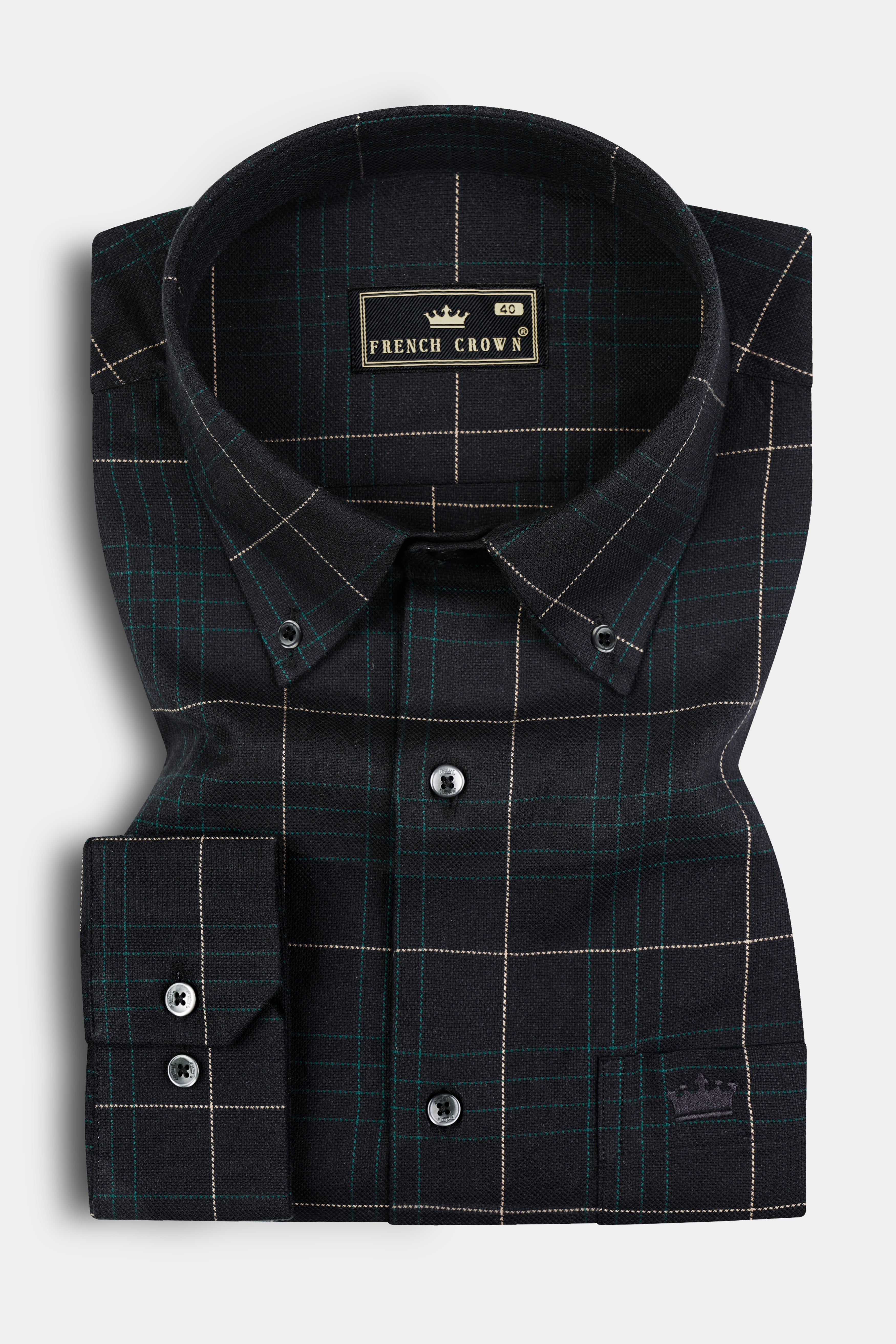 Jade Black Windowpane Dobby Textured Premium Cotton Shirt 12768-BD-BLK-38, 12768-BD-BLK-H-38, 12768-BD-BLK-39, 12768-BD-BLK-H-39, 12768-BD-BLK-40, 12768-BD-BLK-H-40, 12768-BD-BLK-42, 12768-BD-BLK-H-42, 12768-BD-BLK-44, 12768-BD-BLK-H-44, 12768-BD-BLK-46, 12768-BD-BLK-H-46, 12768-BD-BLK-48, 12768-BD-BLK-H-48, 12768-BD-BLK-50, 12768-BD-BLK-H-50, 12768-BD-BLK-52, 12768-BD-BLK-H-52