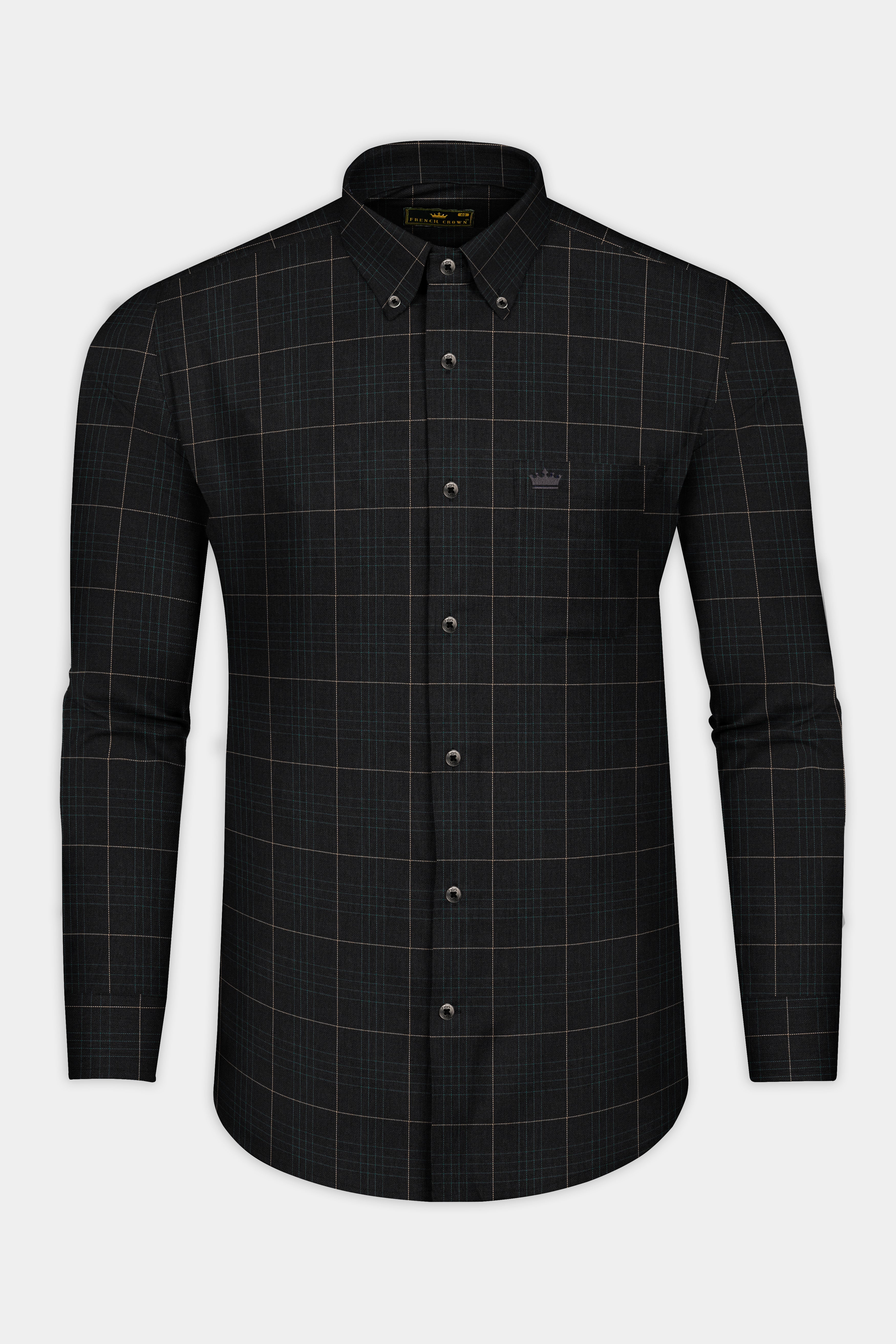 Jade Black Windowpane Dobby Textured Premium Cotton Shirt 12768-BD-BLK-38, 12768-BD-BLK-H-38, 12768-BD-BLK-39, 12768-BD-BLK-H-39, 12768-BD-BLK-40, 12768-BD-BLK-H-40, 12768-BD-BLK-42, 12768-BD-BLK-H-42, 12768-BD-BLK-44, 12768-BD-BLK-H-44, 12768-BD-BLK-46, 12768-BD-BLK-H-46, 12768-BD-BLK-48, 12768-BD-BLK-H-48, 12768-BD-BLK-50, 12768-BD-BLK-H-50, 12768-BD-BLK-52, 12768-BD-BLK-H-52