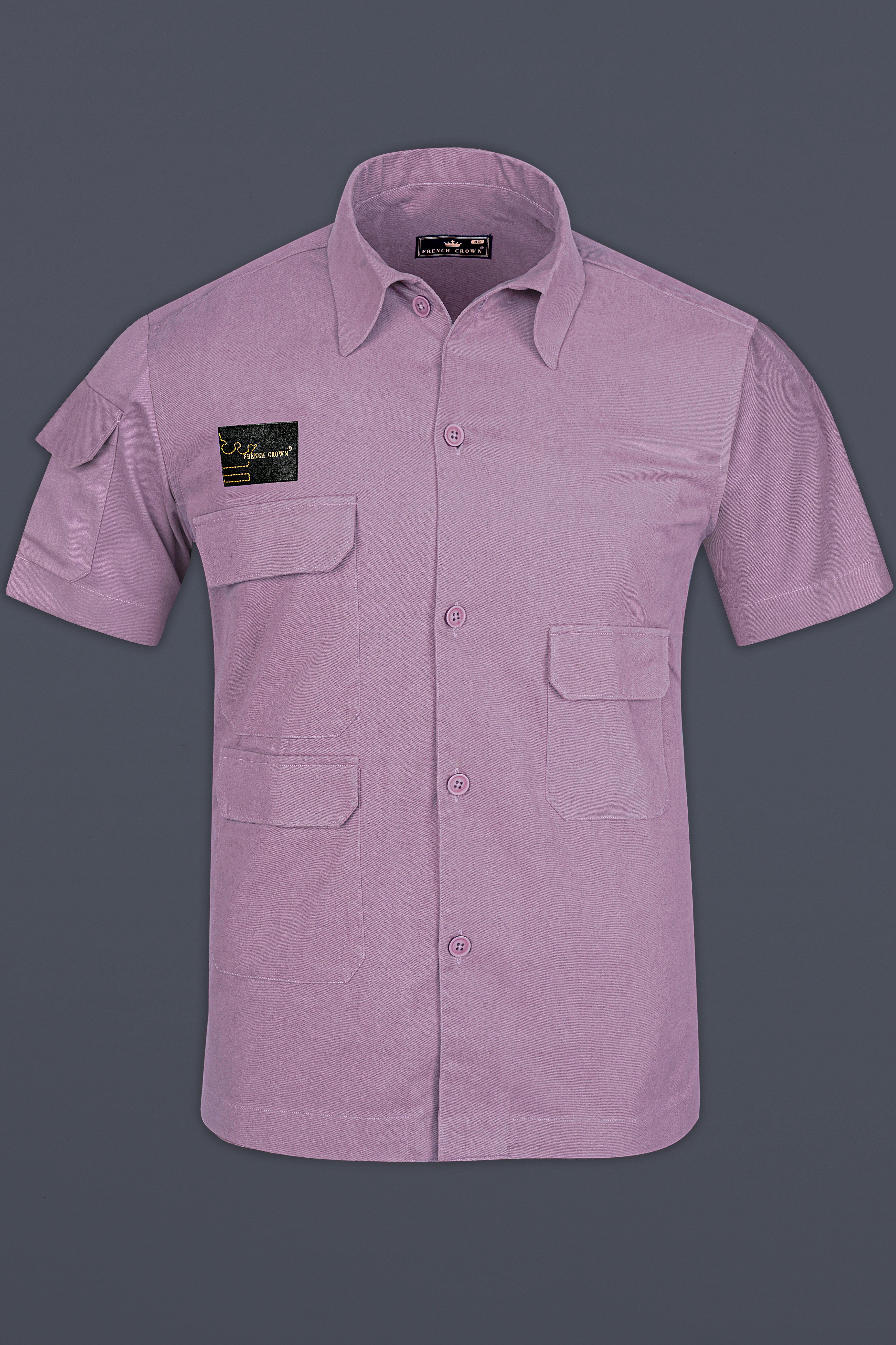 Maverick Pink Royal Oxford Designer Jacket