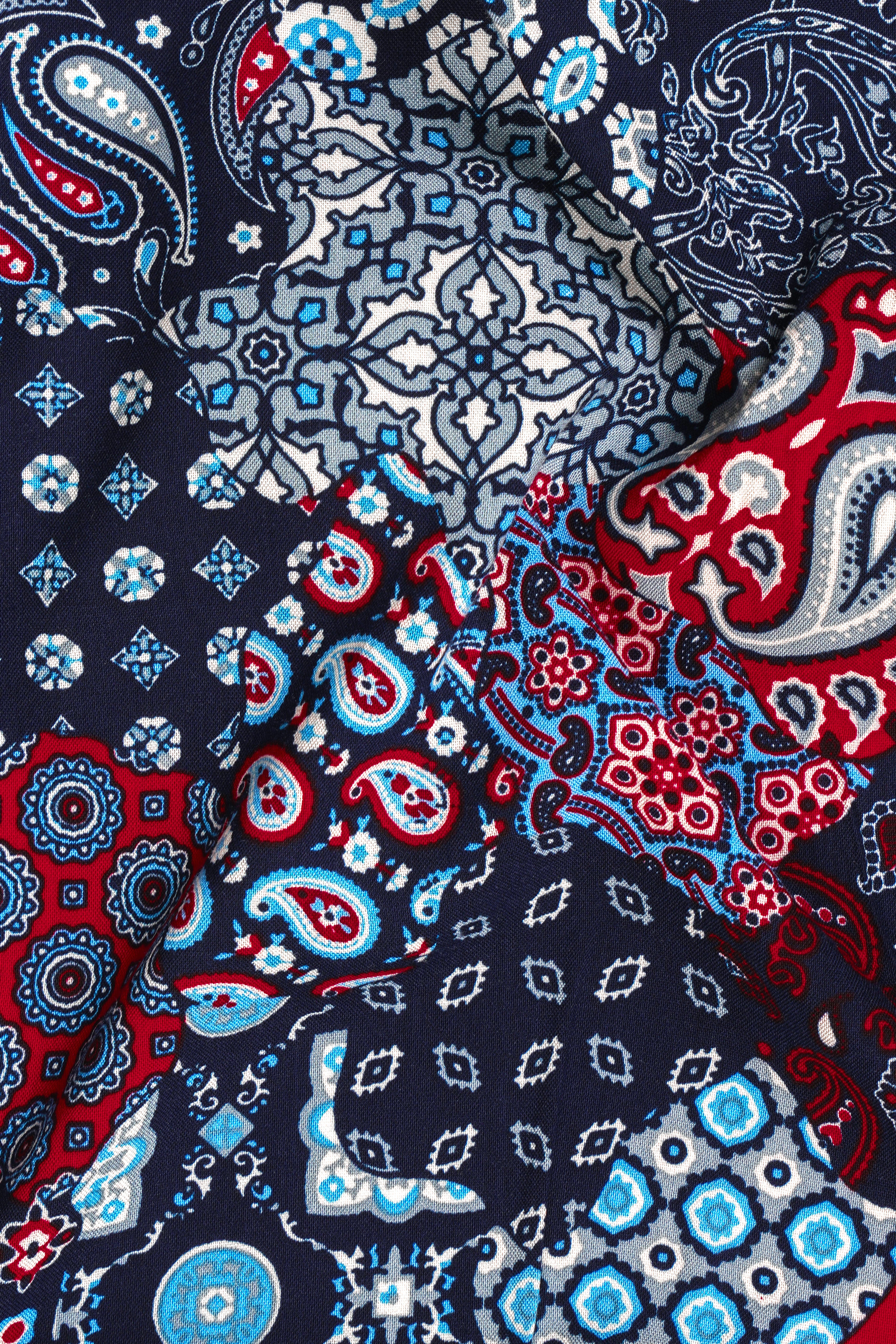 Mirage Blue And Monza Red Multicolour Printed Premium Tencel Shirt 12819-CC-BLK-SS-38, 12819-CC-BLK-SS-H-38, 12819-CC-BLK-SS-39, 12819-CC-BLK-SS-H-39, 12819-CC-BLK-SS-40, 12819-CC-BLK-SS-H-40, 12819-CC-BLK-SS-42, 12819-CC-BLK-SS-H-42, 12819-CC-BLK-SS-44, 12819-CC-BLK-SS-H-44, 12819-CC-BLK-SS-46, 12819-CC-BLK-SS-H-46, 12819-CC-BLK-SS-48, 12819-CC-BLK-SS-H-48, 12819-CC-BLK-SS-50, 12819-CC-BLK-SS-H-50, 12819-CC-BLK-SS-52, 12819-CC-BLK-SS-H-52