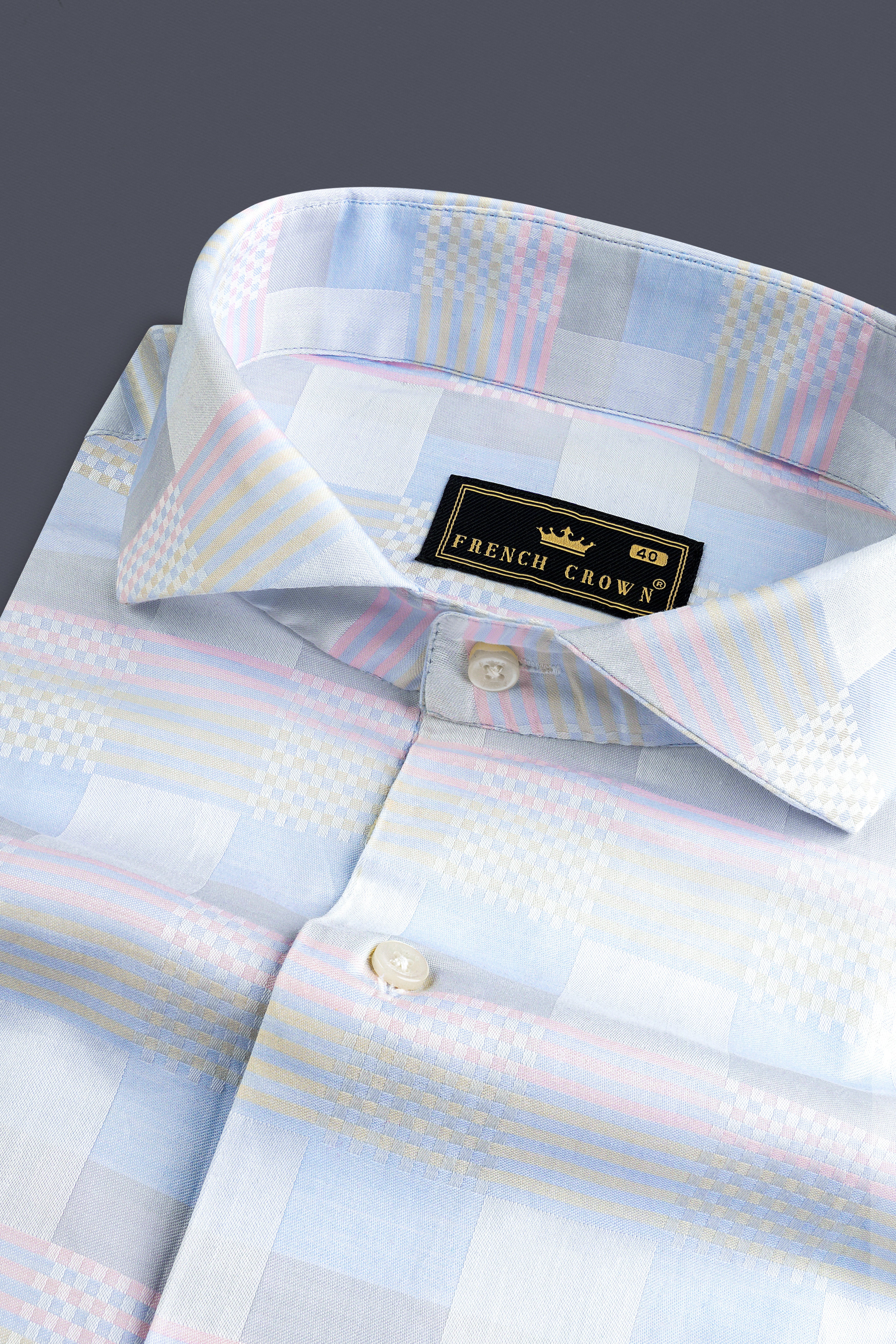 Titan Blue And Snuff Pink Jacquard Textured Premium Cotton Shirt 12824-CA-38, 12824-CA-H-38, 12824-CA-39, 12824-CA-H-39, 12824-CA-40, 12824-CA-H-40, 12824-CA-42, 12824-CA-H-42, 12824-CA-44, 12824-CA-H-44, 12824-CA-46, 12824-CA-H-46, 12824-CA-48, 12824-CA-H-48, 12824-CA-50, 12824-CA-H-50, 12824-CA-52, 12824-CA-H-52