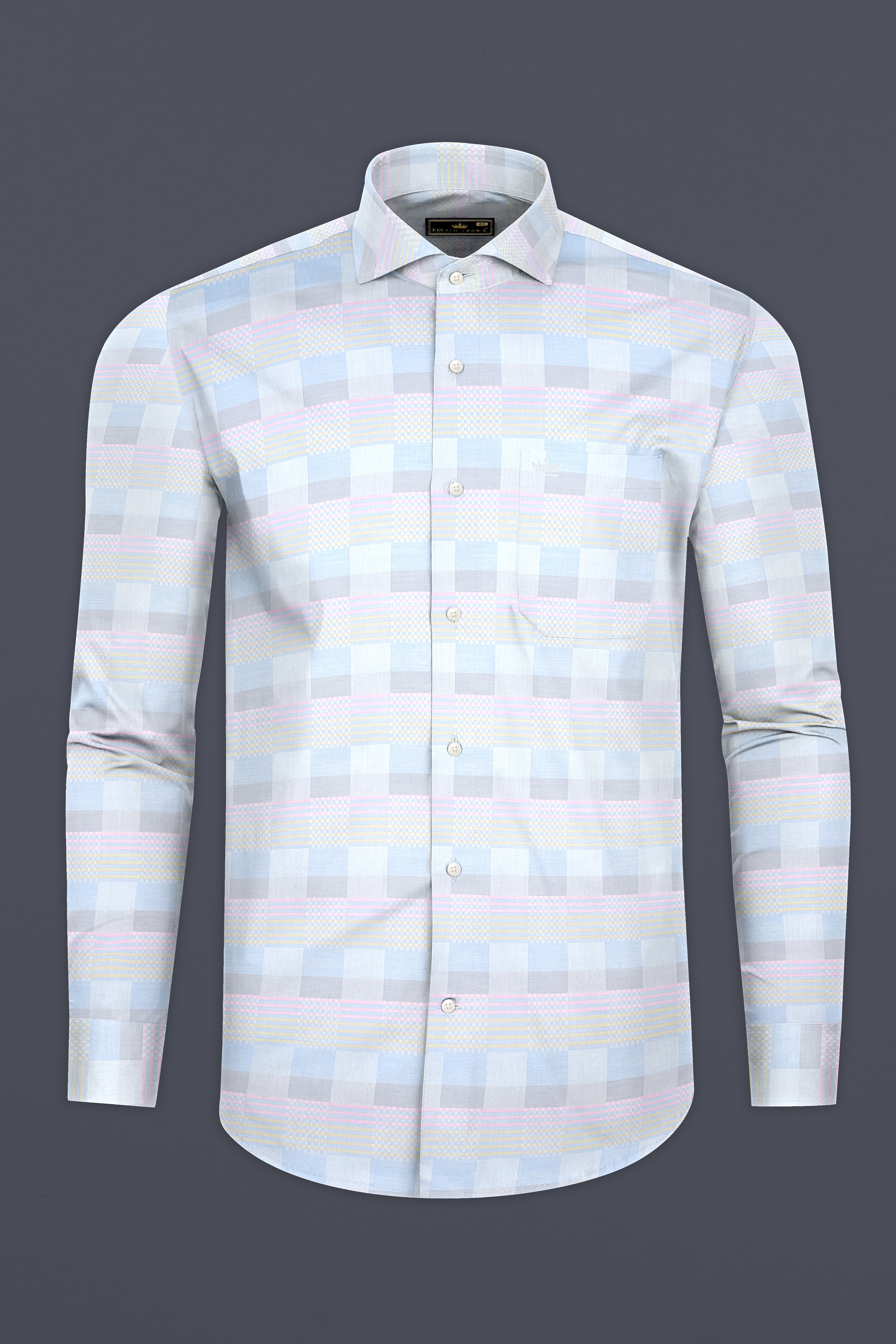 Titan Blue And Snuff Pink Jacquard Textured Premium Cotton Shirt 12824-CA-38, 12824-CA-H-38, 12824-CA-39, 12824-CA-H-39, 12824-CA-40, 12824-CA-H-40, 12824-CA-42, 12824-CA-H-42, 12824-CA-44, 12824-CA-H-44, 12824-CA-46, 12824-CA-H-46, 12824-CA-48, 12824-CA-H-48, 12824-CA-50, 12824-CA-H-50, 12824-CA-52, 12824-CA-H-52