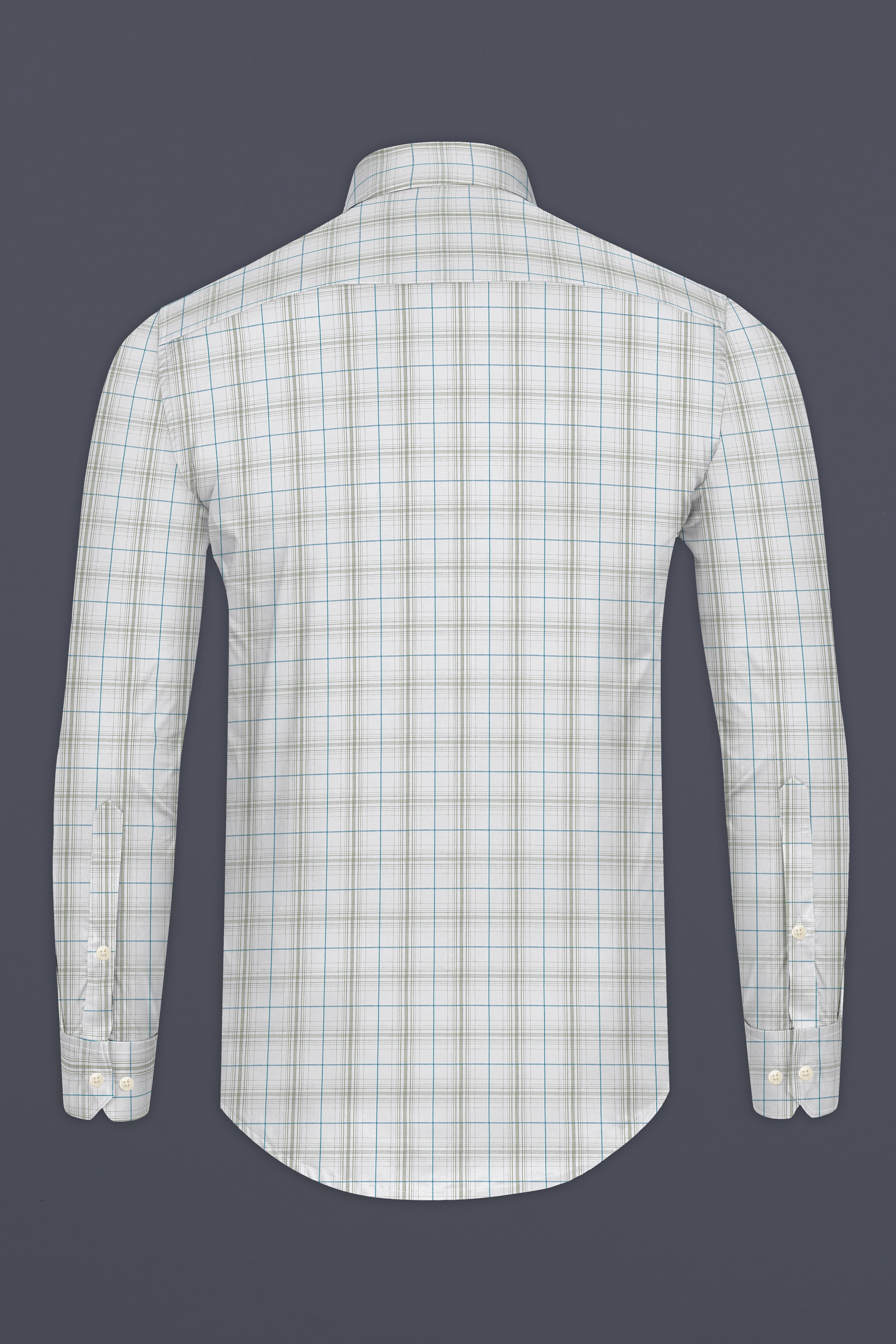 Platinum Gray And Glacier Blue Checkered Giza Cotton Shirt 12828-CA-38, 12828-CA-H-38, 12828-CA-39, 12828-CA-H-39, 12828-CA-40, 12828-CA-H-40, 12828-CA-42, 12828-CA-H-42, 12828-CA-44, 12828-CA-H-44, 12828-CA-46, 12828-CA-H-46, 12828-CA-48, 12828-CA-H-48, 12828-CA-50, 12828-CA-H-50, 12828-CA-52, 12828-CA-H-52