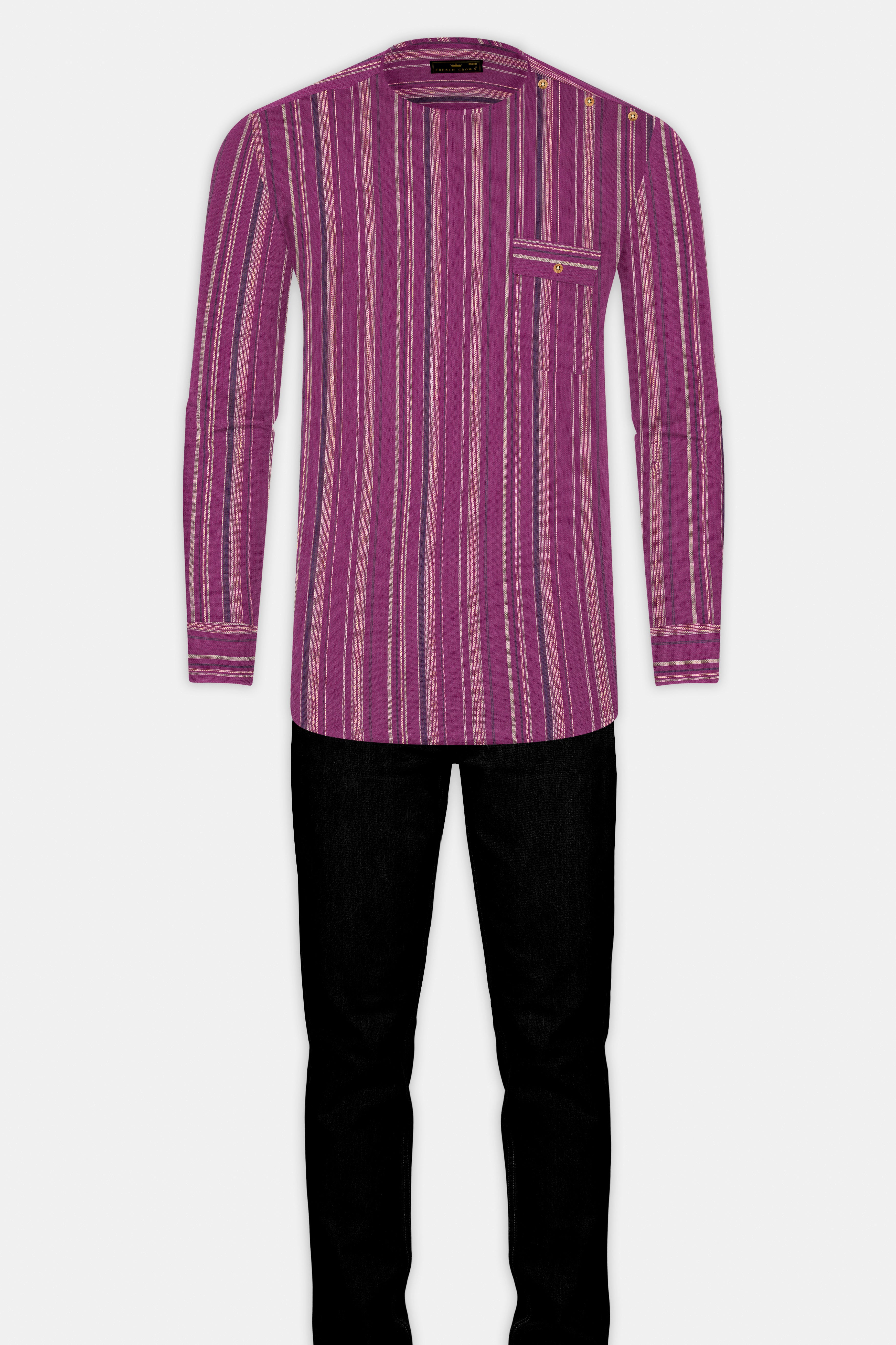 Rouge Pink Striped Dobby Textured Premium Cotton Designer Shirt 12844-WOC-CB-P616-38, 12844-WOC-CB-P616-H-38, 12844-WOC-CB-P616-39, 12844-WOC-CB-P616-H-39, 12844-WOC-CB-P616-40, 12844-WOC-CB-P616-H-40, 12844-WOC-CB-P616-42, 12844-WOC-CB-P616-H-42, 12844-WOC-CB-P616-44, 12844-WOC-CB-P616-H-44, 12844-WOC-CB-P616-46, 12844-WOC-CB-P616-H-46, 12844-WOC-CB-P616-48, 12844-WOC-CB-P616-H-48, 12844-WOC-CB-P616-50, 12844-WOC-CB-P616-H-50, 12844-WOC-CB-P616-52, 12844-WOC-CB-P616-H-52