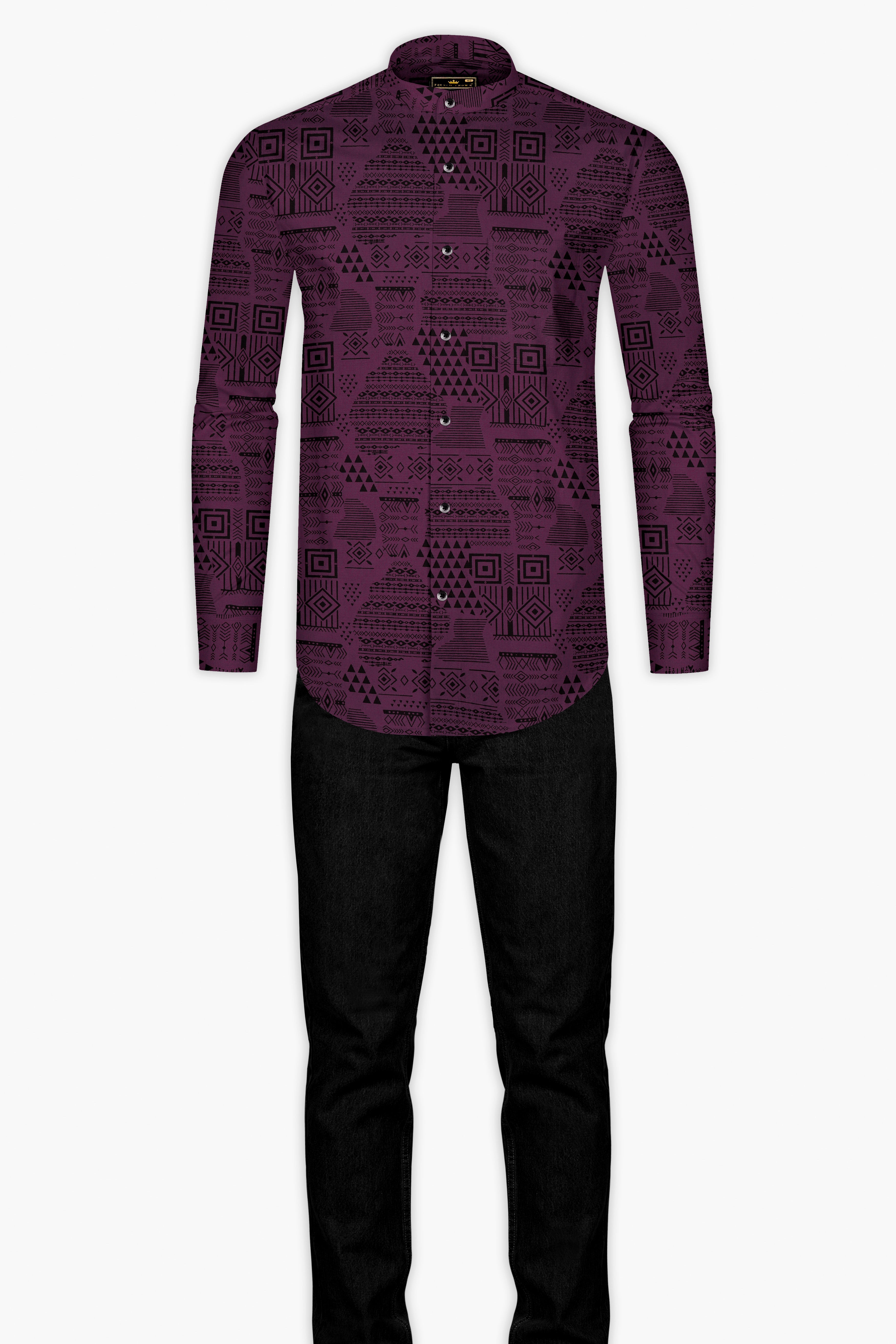 Byzantium Purple Printed Giza Cotton Shirt 12853-M-BLK-38, 12853-M-BLK-H-38, 12853-M-BLK-39, 12853-M-BLK-H-39, 12853-M-BLK-40, 12853-M-BLK-H-40, 12853-M-BLK-42, 12853-M-BLK-H-42, 12853-M-BLK-44, 12853-M-BLK-H-44, 12853-M-BLK-46, 12853-M-BLK-H-46, 12853-M-BLK-48, 12853-M-BLK-H-48, 12853-M-BLK-50, 12853-M-BLK-H-50, 12853-M-BLK-52, 12853-M-BLK-H-52