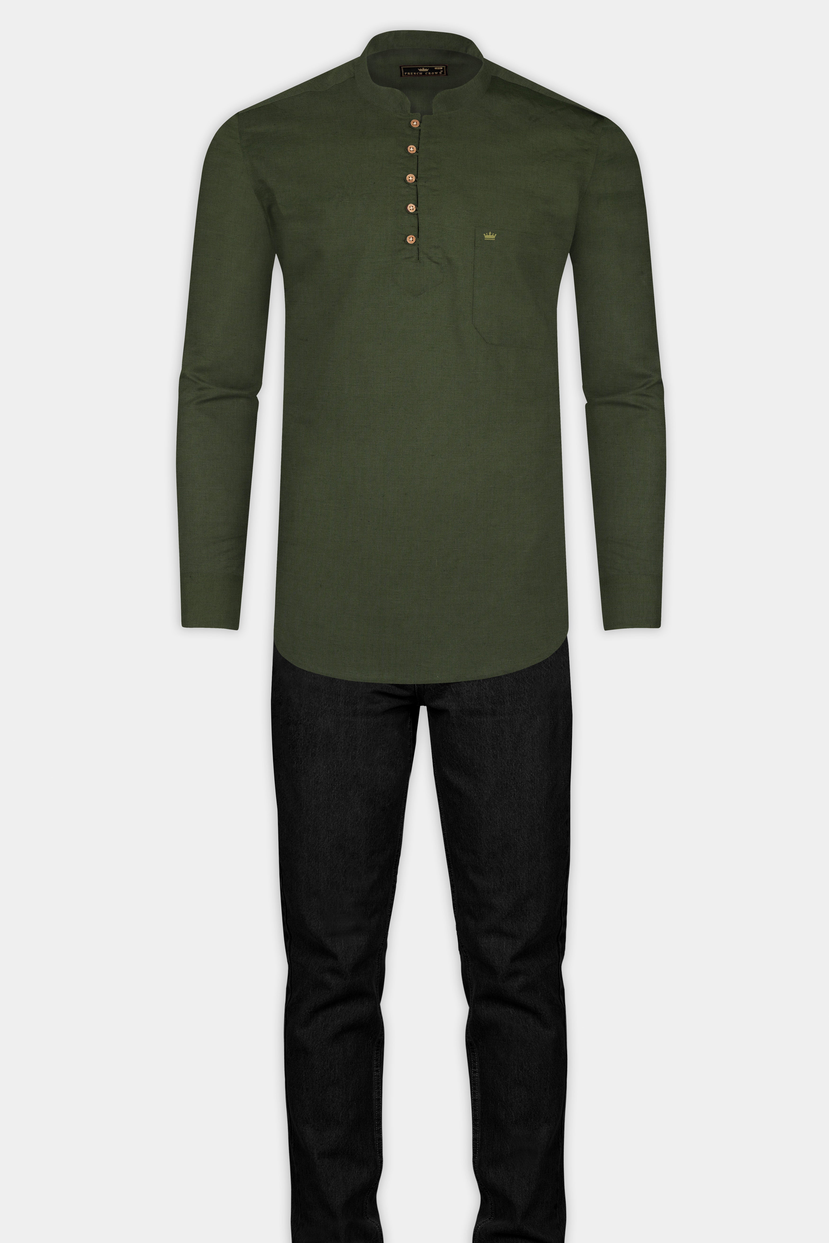 Rifle Green Luxuries Linen Shirt 12858-KS-38, 12858-KS-H-38, 12858-KS-39, 12858-KS-H-39, 12858-KS-40, 12858-KS-H-40, 12858-KS-42, 12858-KS-H-42, 12858-KS-44, 12858-KS-H-44, 12858-KS-46, 12858-KS-H-46, 12858-KS-48, 12858-KS-H-48, 12858-KS-50, 12858-KS-H-50, 12858-KS-52, 12858-KS-H-52