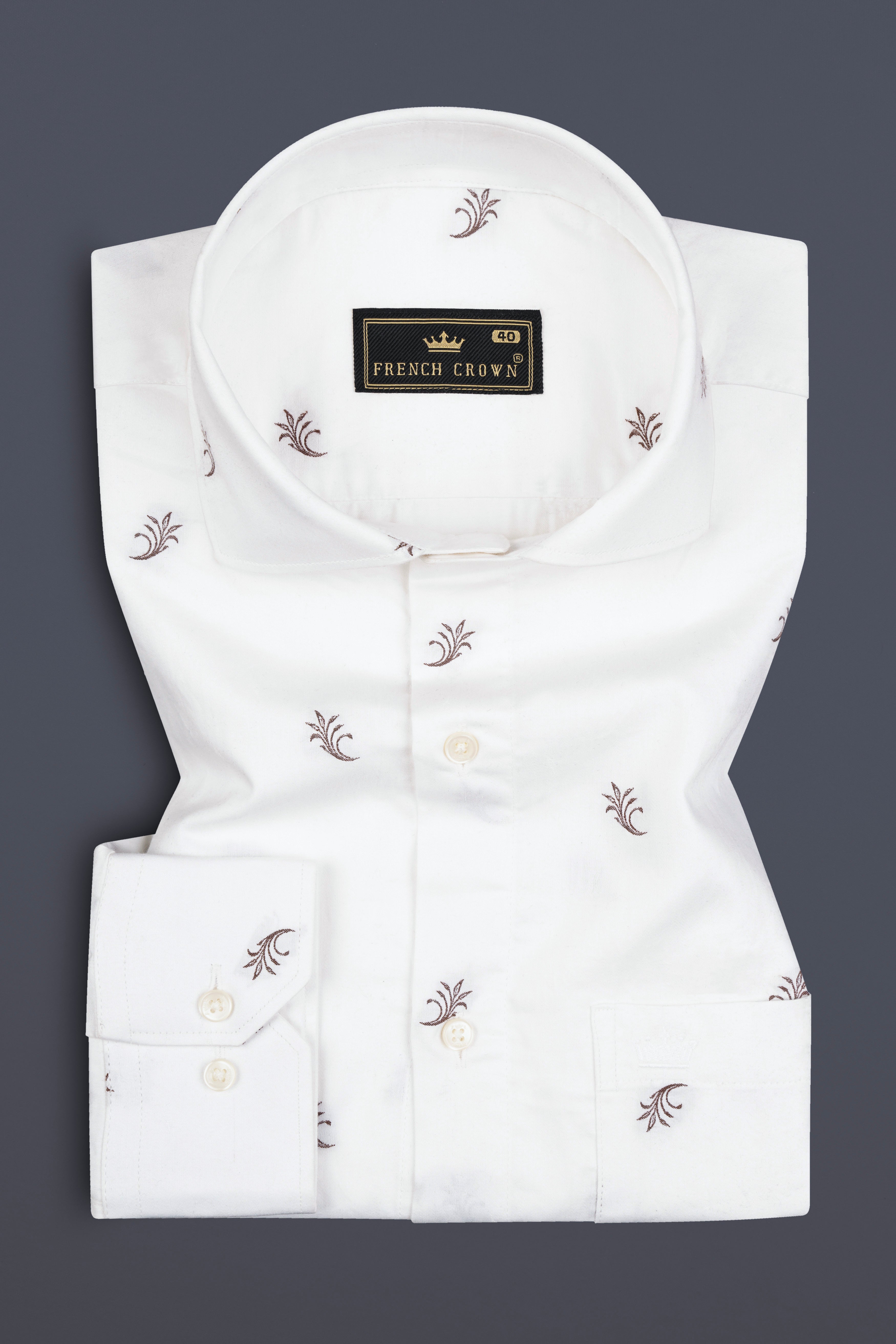 Bright White Jacquard Textured Printed Soft Cotton Shirt 12865-CA-38, 12865-CA-H-38, 12865-CA-39, 12865-CA-H-39, 12865-CA-40, 12865-CA-H-40, 12865-CA-42, 12865-CA-H-42, 12865-CA-44, 12865-CA-H-44, 12865-CA-46, 12865-CA-H-46, 12865-CA-48, 12865-CA-H-48, 12865-CA-50, 12865-CA-H-50, 12865-CA-52, 12865-CA-H-52