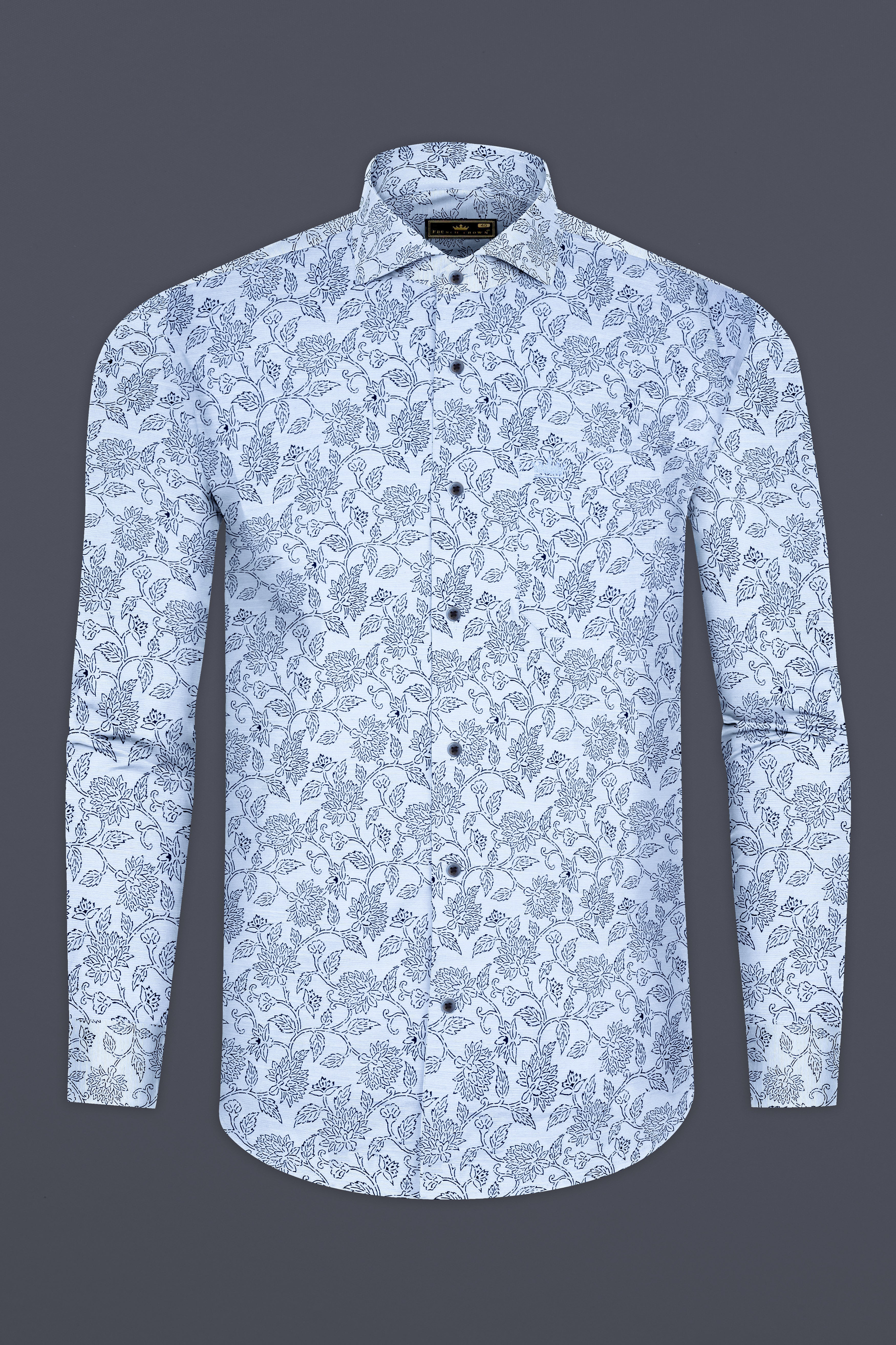 Link Water Blue with Madison Blue Leaves Printed Luxuries Linen Shirt 12878-CA-BLE-38, 12878-CA-BLE-H-38, 12878-CA-BLE-39, 12878-CA-BLE-H-39, 12878-CA-BLE-40, 12878-CA-BLE-H-40, 12878-CA-BLE-42, 12878-CA-BLE-H-42, 12878-CA-BLE-44, 12878-CA-BLE-H-44, 12878-CA-BLE-46, 12878-CA-BLE-H-46, 12878-CA-BLE-48, 12878-CA-BLE-H-48, 12878-CA-BLE-50, 12878-CA-BLE-H-50, 12878-CA-BLE-52, 12878-CA-BLE-H-52