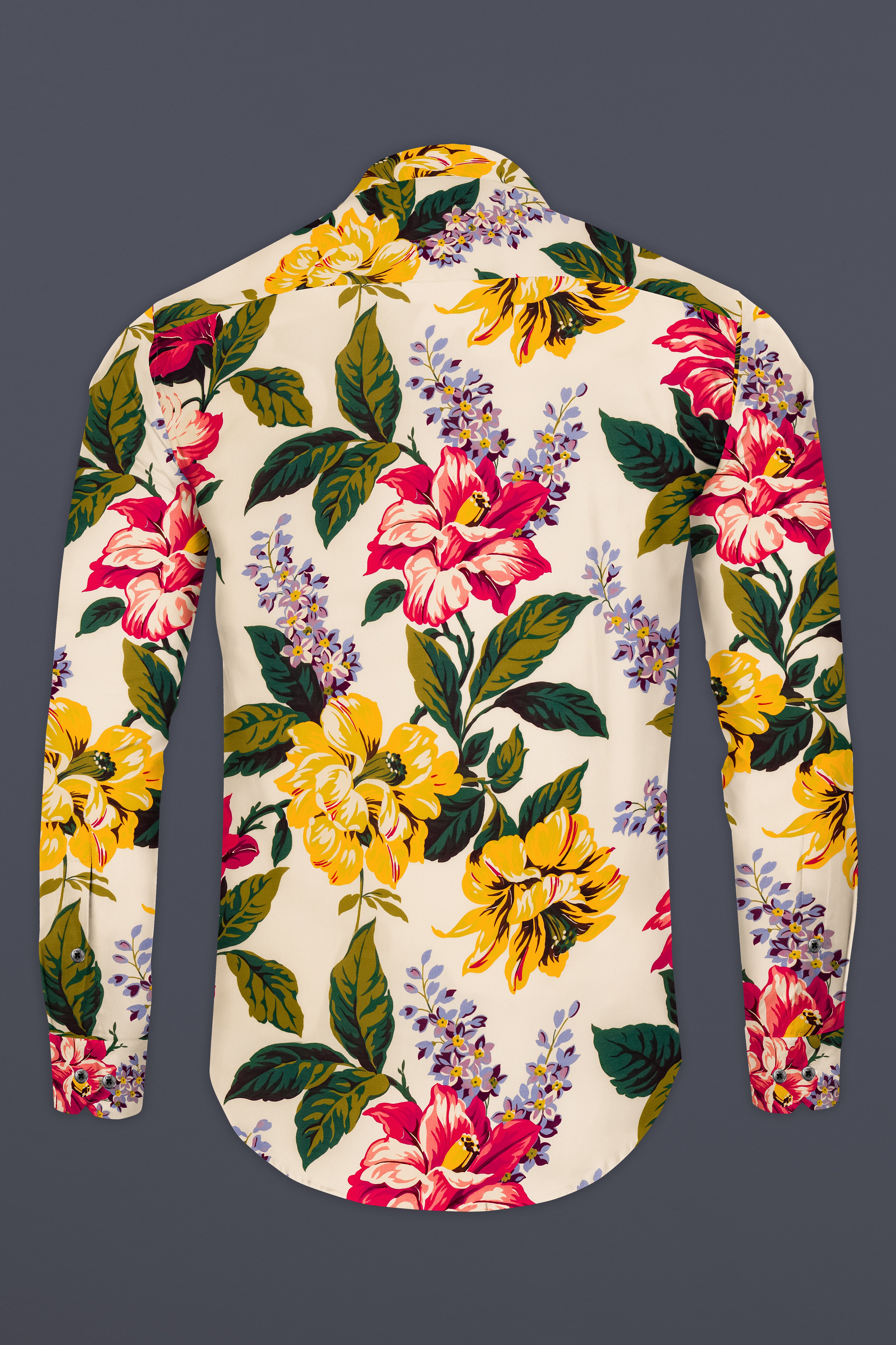 Pearl Bush Cream Multi Color Flower Printed Giza Cotton Shirt 12890-M-BLK-38, 12890-M-BLK-H-38, 12890-M-BLK-39, 12890-M-BLK-H-39, 12890-M-BLK-40, 12890-M-BLK-H-40, 12890-M-BLK-42, 12890-M-BLK-H-42, 12890-M-BLK-44, 12890-M-BLK-H-44, 12890-M-BLK-46, 12890-M-BLK-H-46, 12890-M-BLK-48, 12890-M-BLK-H-48, 12890-M-BLK-50, 12890-M-BLK-H-50, 12890-M-BLK-52, 12890-M-BLK-H-52