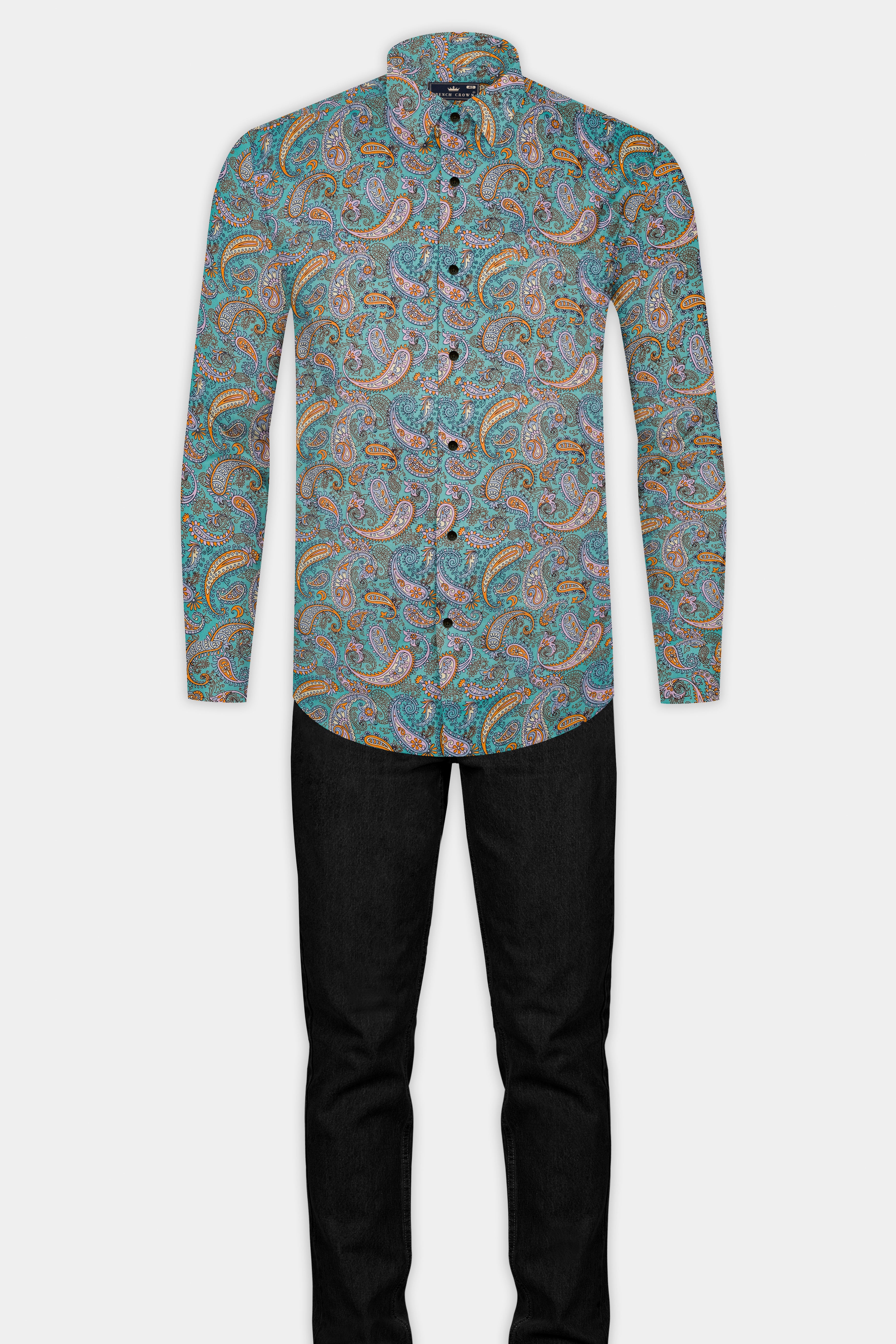 Neptune Green And Wisteria Pink Multicolor Printed Super Soft Premium Cotton Shirt 12902-BLK-38, 12902-BLK-H-38, 12902-BLK-39, 12902-BLK-H-39, 12902-BLK-40, 12902-BLK-H-40, 12902-BLK-42, 12902-BLK-H-42, 12902-BLK-44, 12902-BLK-H-44, 12902-BLK-46, 12902-BLK-H-46, 12902-BLK-48, 12902-BLK-H-48, 12902-BLK-50, 12902-BLK-H-50, 12902-BLK-52, 12902-BLK-H-52