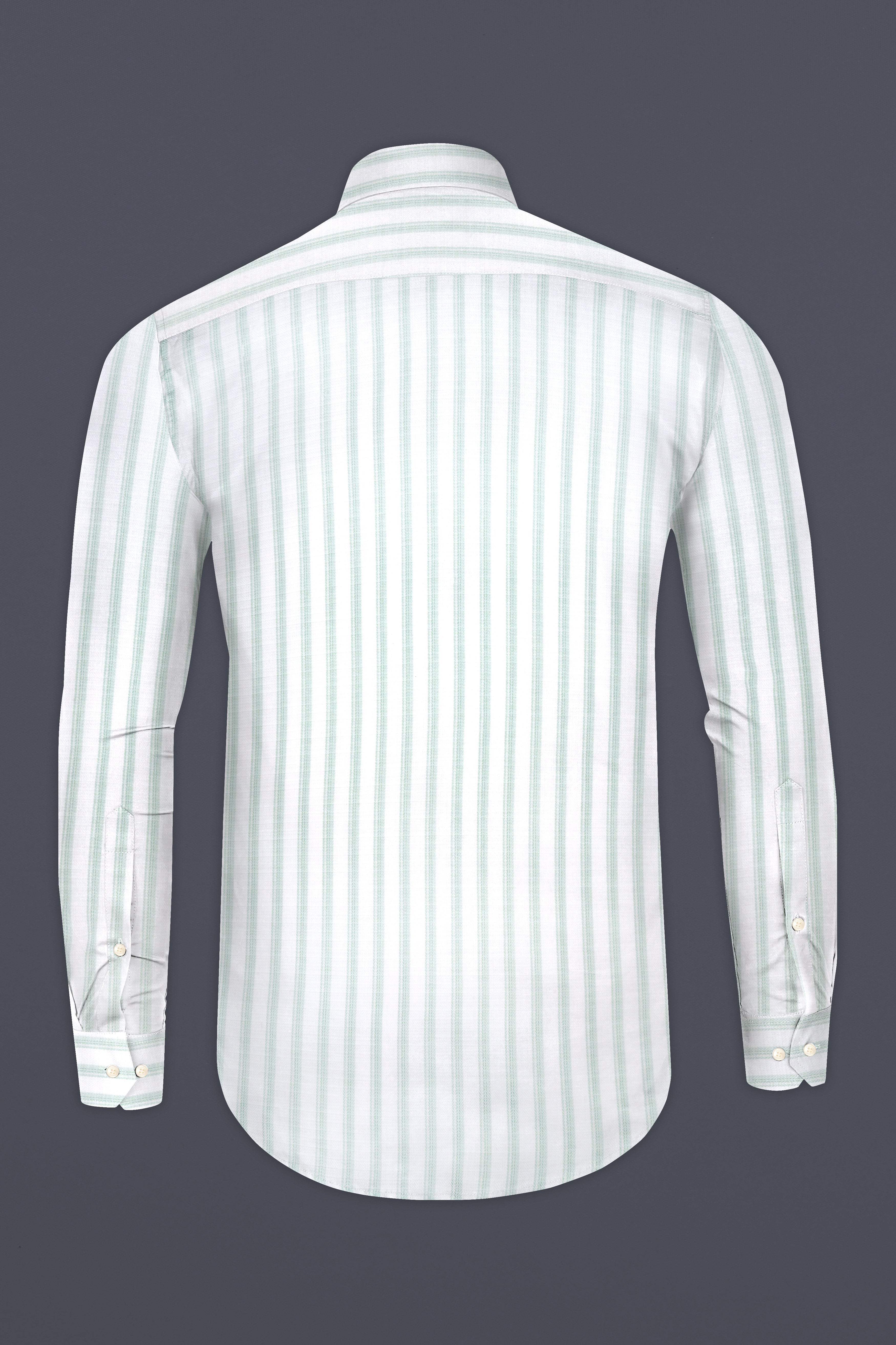 Bright White And Metallic Blue Striped Dobby Textured Premium Cotton Shirt 12920-CA-38, 12920-CA-H-38, 12920-CA-39, 12920-CA-H-39, 12920-CA-40, 12920-CA-H-40, 12920-CA-42, 12920-CA-H-42, 12920-CA-44, 12920-CA-H-44, 12920-CA-46, 12920-CA-H-46, 12920-CA-48, 12920-CA-H-48, 12920-CA-50, 12920-CA-H-50, 12920-CA-52, 12920-CA-H-52