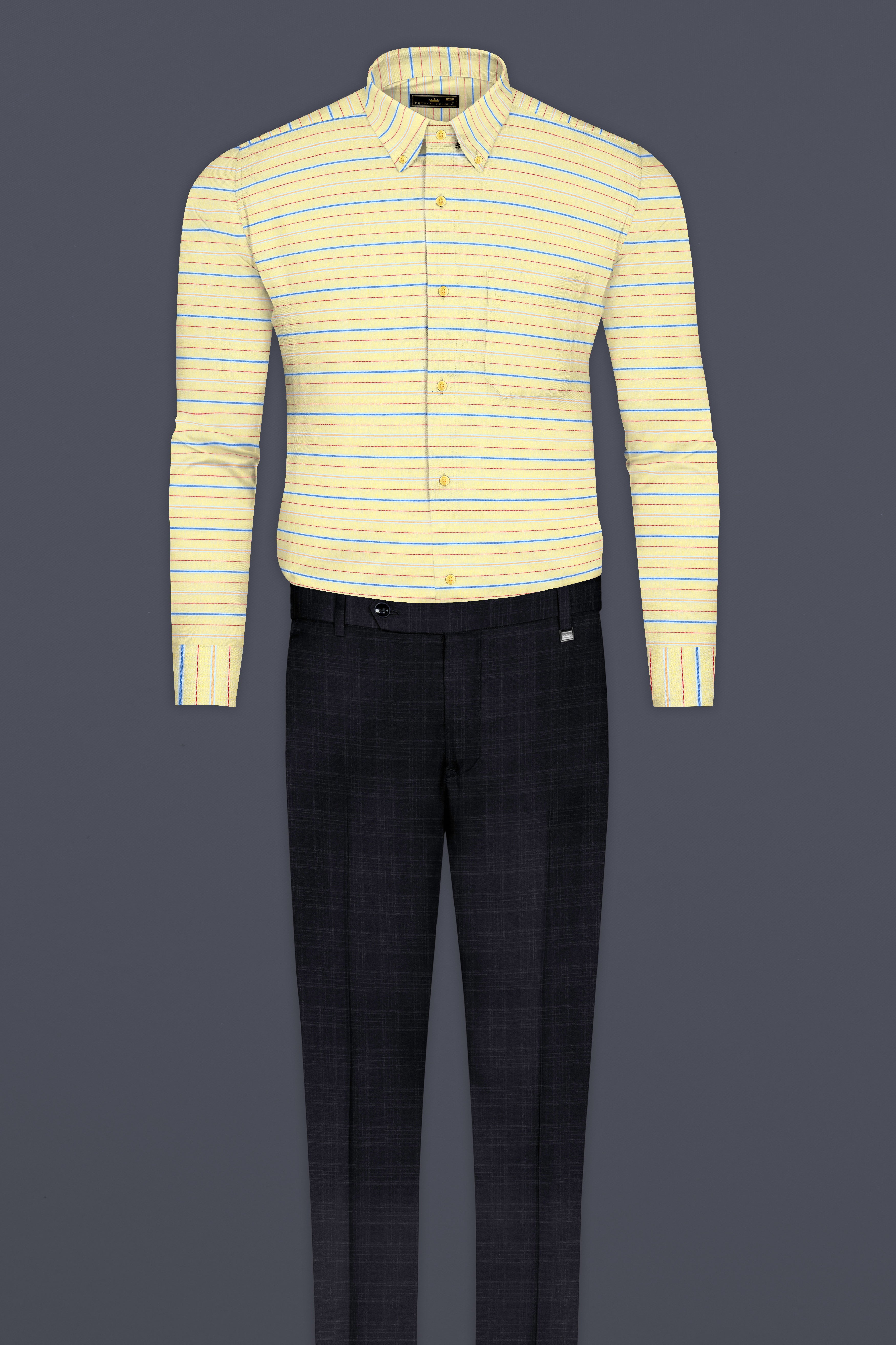 Hazel Yellow Striped Dobby Textured Premium Cotton Shirt 12930-BD-YL-38, 12930-BD-YL-H-38, 12930-BD-YL-39, 12930-BD-YL-H-39, 12930-BD-YL-40, 12930-BD-YL-H-40, 12930-BD-YL-42, 12930-BD-YL-H-42, 12930-BD-YL-44, 12930-BD-YL-H-44, 12930-BD-YL-46, 12930-BD-YL-H-46, 12930-BD-YL-48, 12930-BD-YL-H-48, 12930-BD-YL-50, 12930-BD-YL-H-50, 12930-BD-YL-52, 12930-BD-YL-H-52