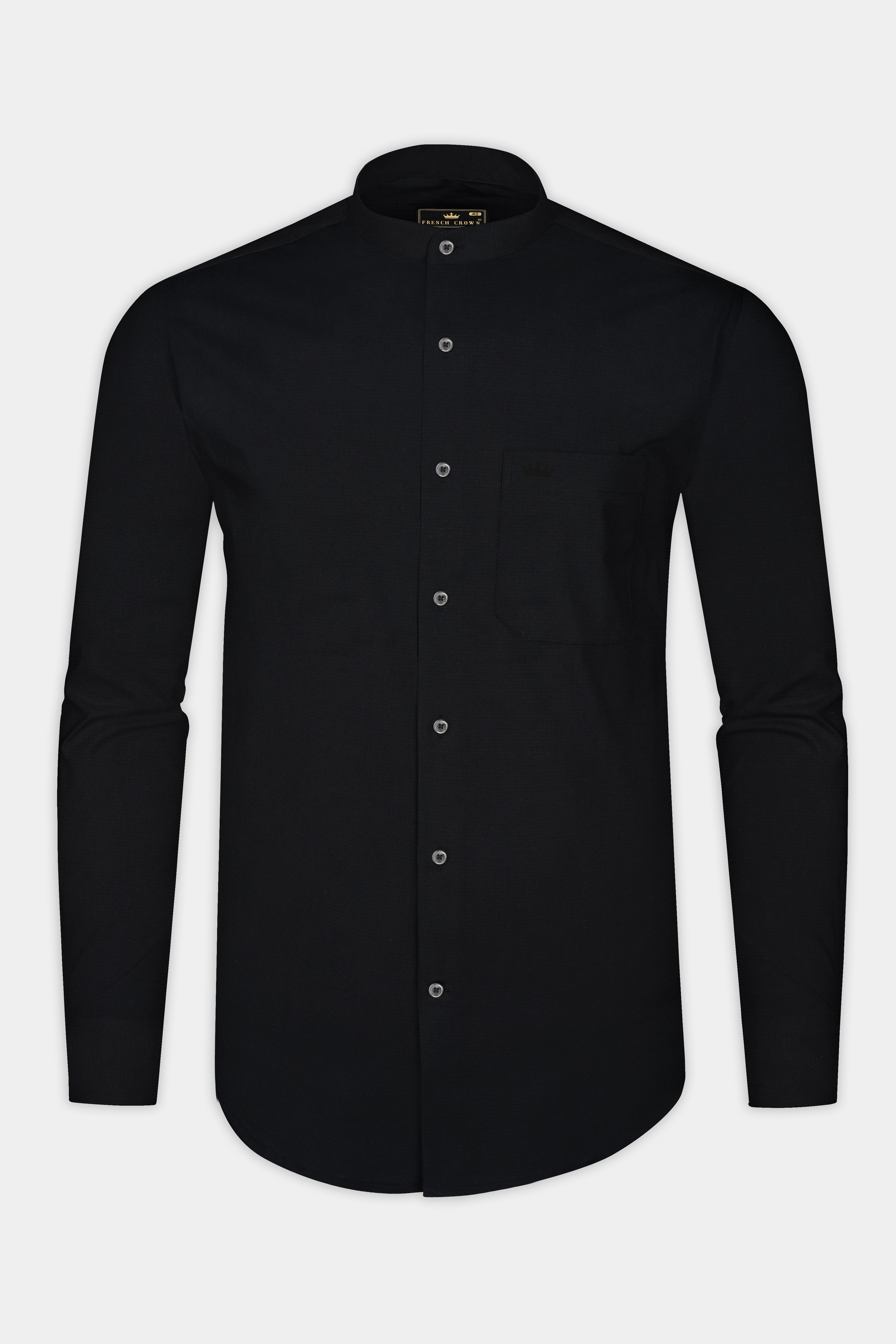 Jade Black Dobby Textured Premium Cotton Shirt 12944-M-BLK-38, 12944-M-BLK-H-38, 12944-M-BLK-39, 12944-M-BLK-H-39, 12944-M-BLK-40, 12944-M-BLK-H-40, 12944-M-BLK-42, 12944-M-BLK-H-42, 12944-M-BLK-44, 12944-M-BLK-H-44, 12944-M-BLK-46, 12944-M-BLK-H-46, 12944-M-BLK-48, 12944-M-BLK-H-48, 12944-M-BLK-50, 12944-M-BLK-H-50, 12944-M-BLK-52, 12944-M-BLK-H-52