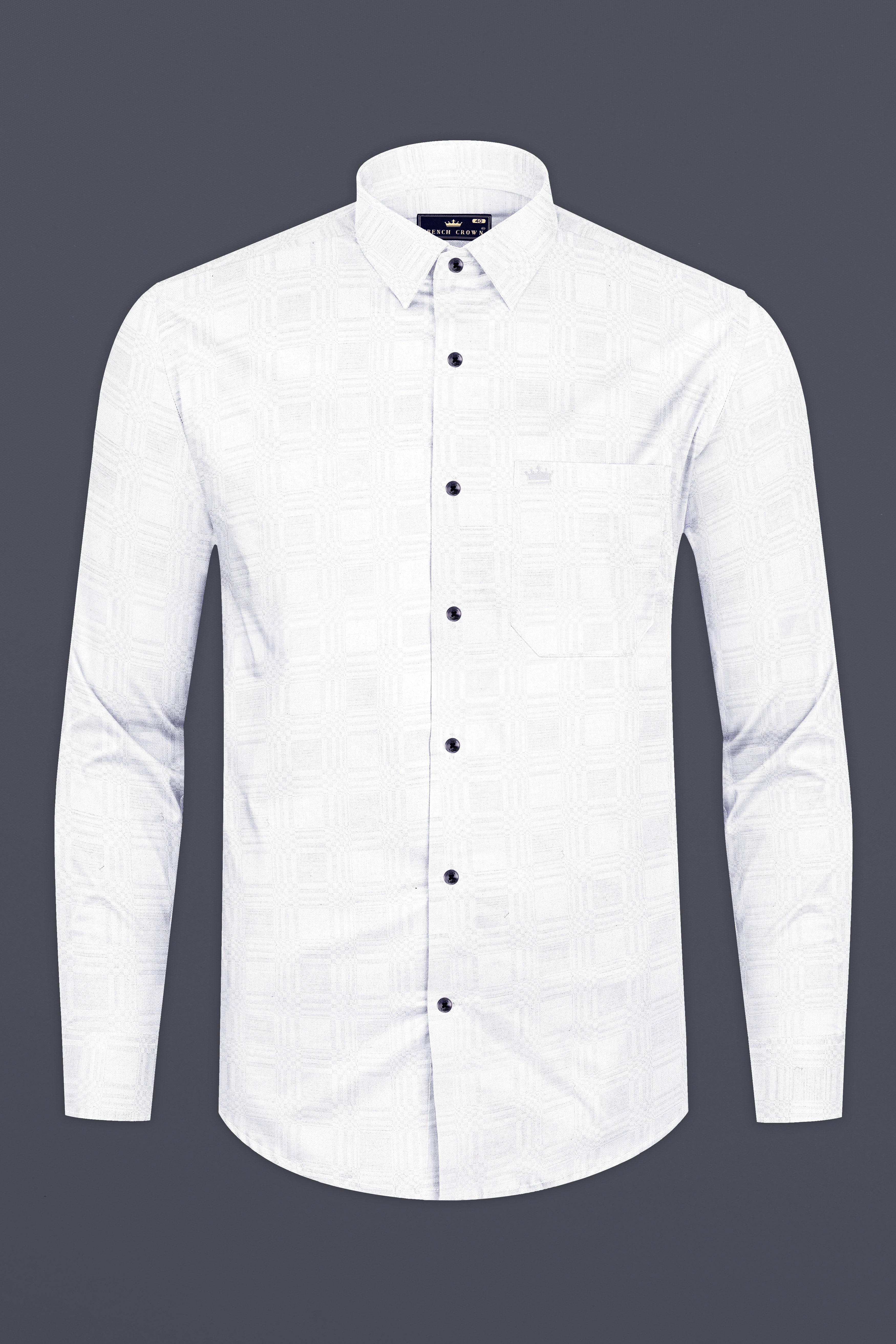 Bright White Jacquard Textured Premium Luxuries Linen Shirt 12946-BLK-38 ,12946-BLK-H-38 ,12946-BLK-39 ,12946-BLK-H-39 ,12946-BLK-40 ,12946-BLK-H-40 ,12946-BLK-42 ,12946-BLK-H-42 ,12946-BLK-44 ,12946-BLK-H-44 ,12946-BLK-46 ,12946-BLK-H-46 ,12946-BLK-48 ,12946-BLK-H-48 ,12946-BLK-50 ,12946-BLK-H-50 ,12946-BLK-52 ,12946-BLK-H-52