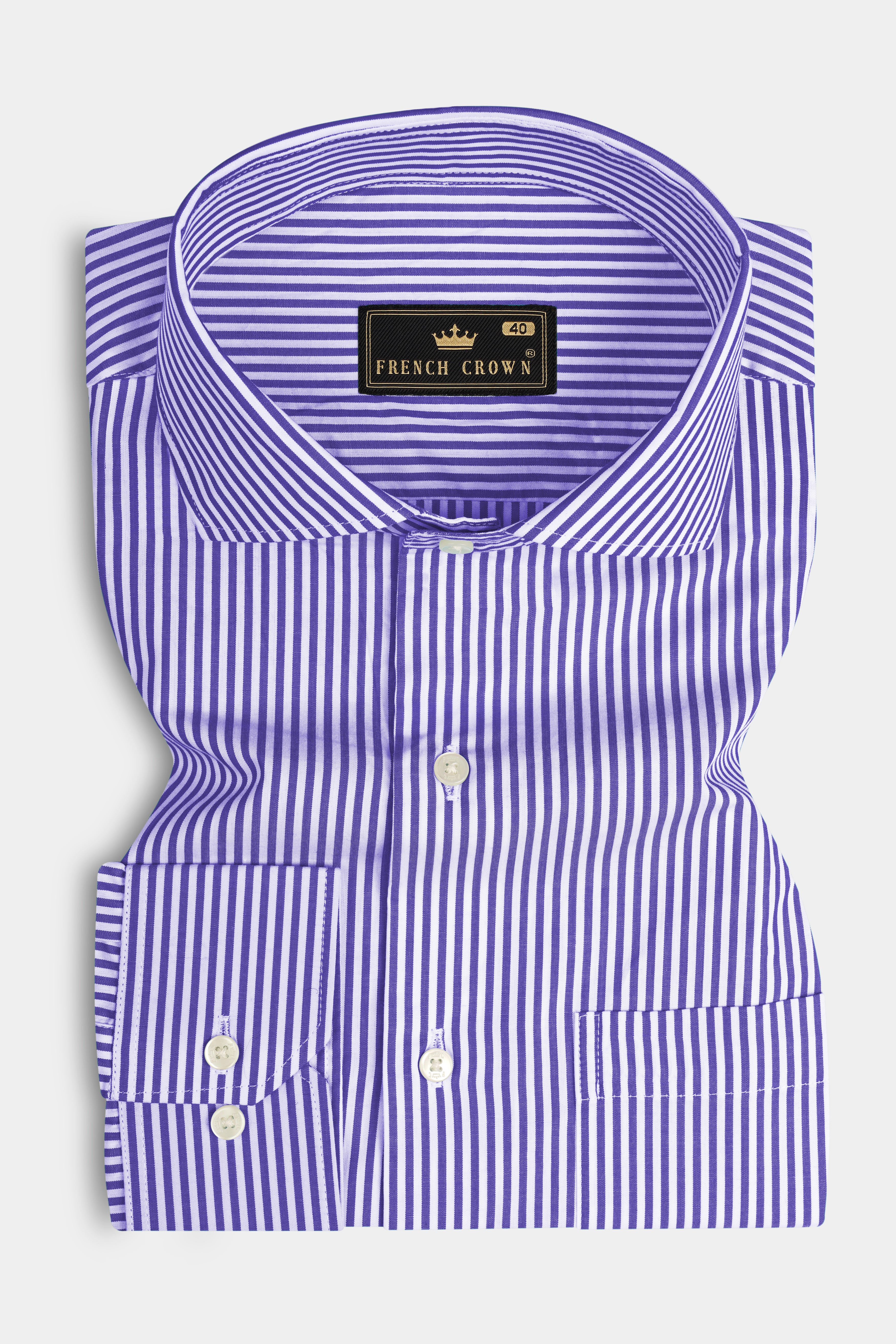 Crocus Blue And Bright White Stripes Dobby Textured Premium Giza Cotton Shirt 12984-CA-38 ,12984-CA-H-38 ,12984-CA-39 ,12984-CA-H-39 ,12984-CA-40 ,12984-CA-H-40 ,12984-CA-42 ,12984-CA-H-42 ,12984-CA-44 ,12984-CA-H-44 ,12984-CA-46 ,12984-CA-H-46 ,12984-CA-48 ,12984-CA-H-48 ,12984-CA-50 ,12984-CA-H-50 ,12984-CA-52 ,12984-CA-H-52