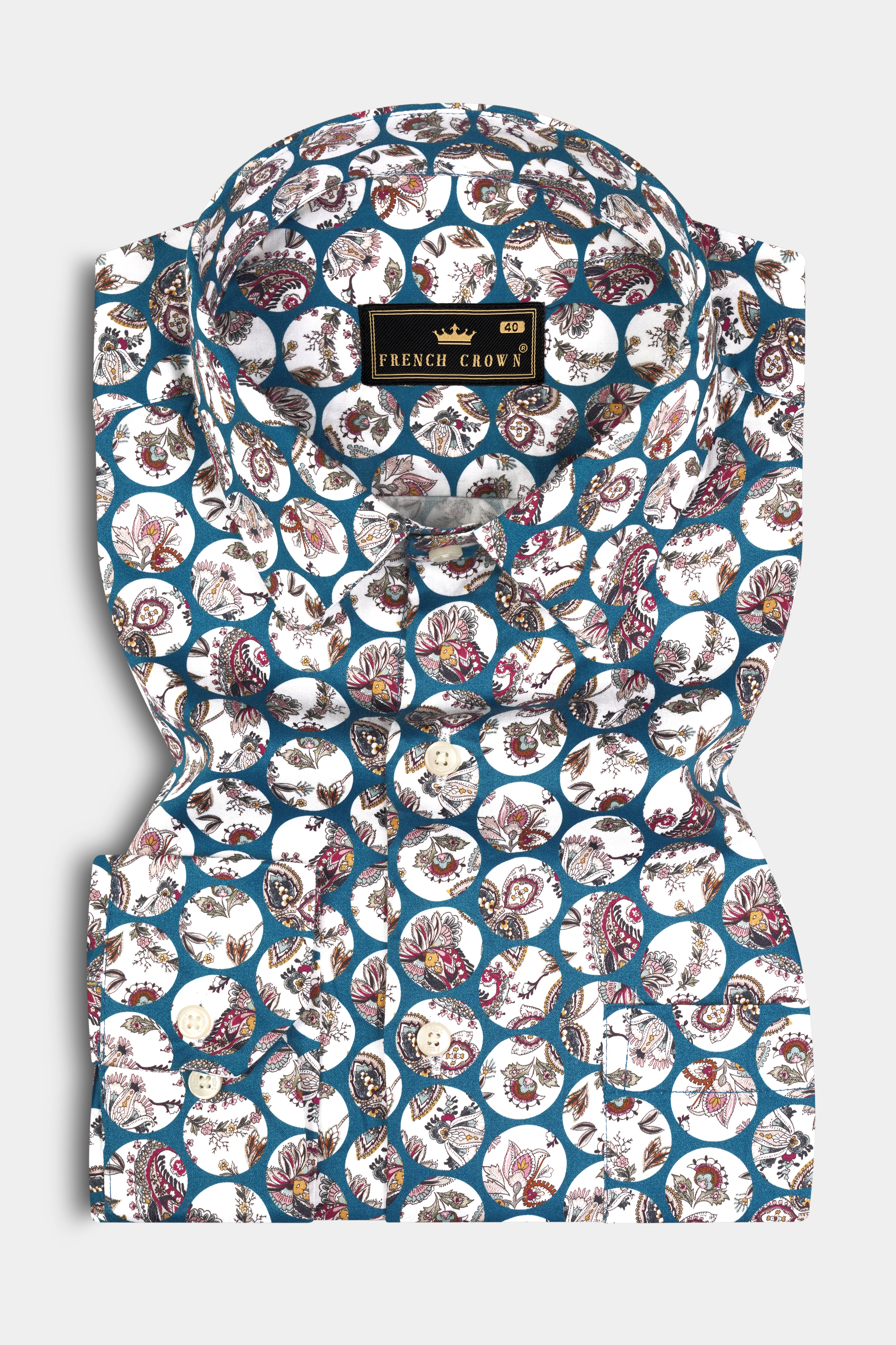 Venice Blue Multicolour Floral Printed Subtle Sheen Super Soft Premium Cotton Designer Shirt 12986-38 ,12986-H-38 ,12986-39 ,12986-H-39 ,12986-40 ,12986-H-40 ,12986-42 ,12986-H-42 ,12986-44 ,12986-H-44 ,12986-46 ,12986-H-46 ,12986-48 ,12986-H-48 ,12986-50 ,12986-H-50 ,12986-52 ,12986-H-52