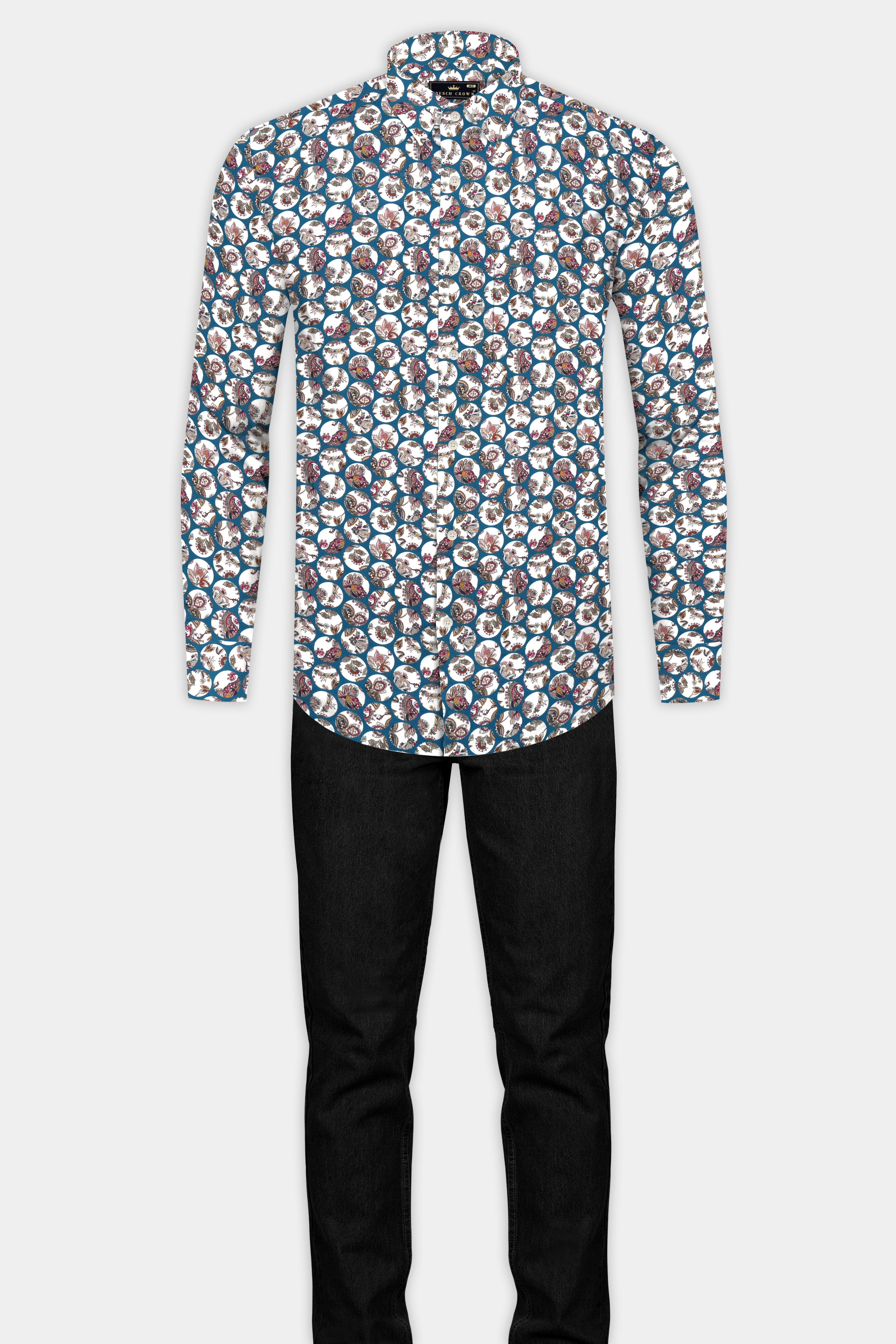 Venice Blue Multicolour Floral Printed Subtle Sheen Super Soft Premium Cotton Designer Shirt 12986-38 ,12986-H-38 ,12986-39 ,12986-H-39 ,12986-40 ,12986-H-40 ,12986-42 ,12986-H-42 ,12986-44 ,12986-H-44 ,12986-46 ,12986-H-46 ,12986-48 ,12986-H-48 ,12986-50 ,12986-H-50 ,12986-52 ,12986-H-52