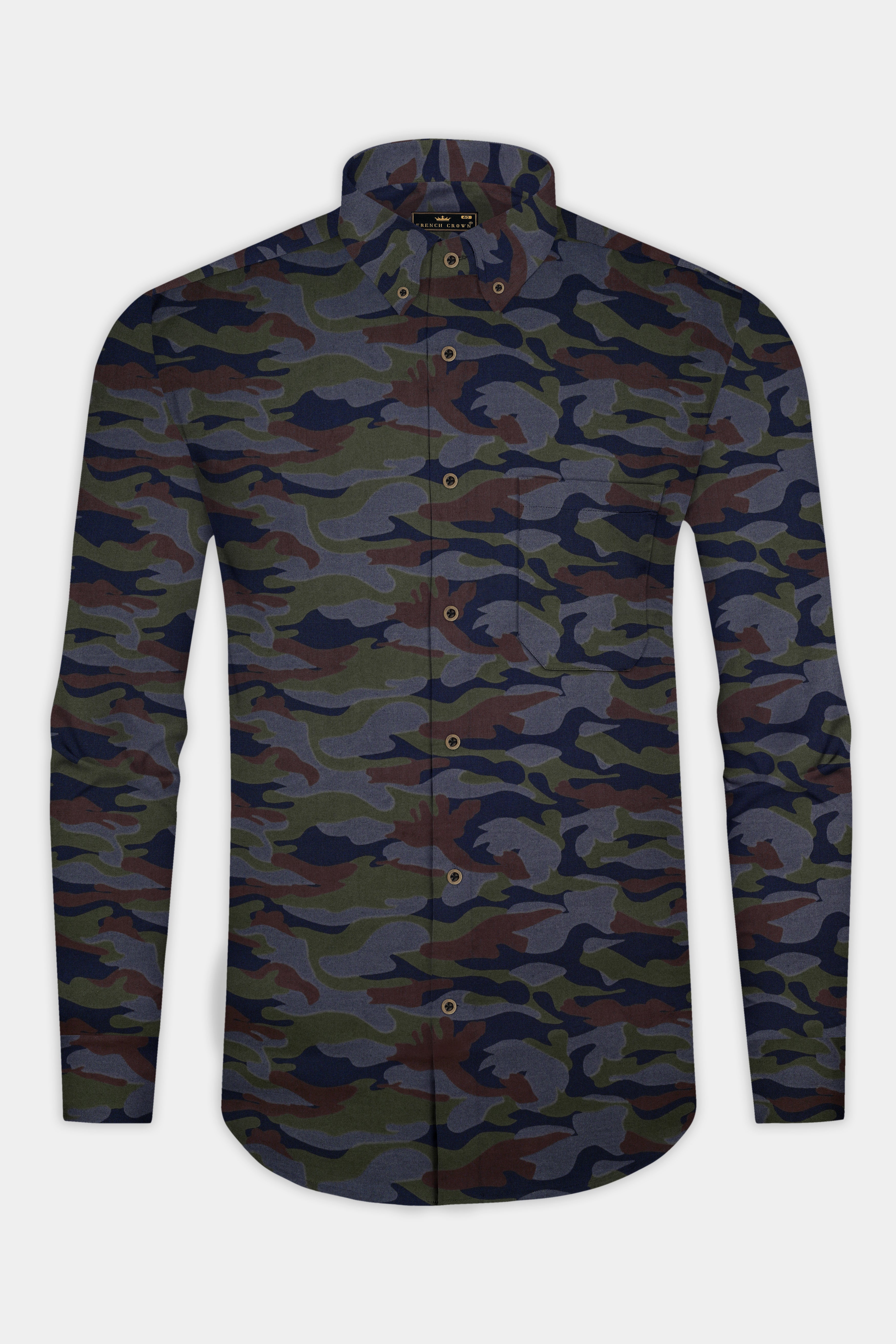 Ninja Gray And Rifle Green Camouflage Printed Royal Oxford Designer Overshirt/Shacket 13001-BD-MB-38, 13001-BD-MB-H-38, 13001-BD-MB-39, 13001-BD-MB-H-39, 13001-BD-MB-40, 13001-BD-MB-H-40, 13001-BD-MB-42, 13001-BD-MB-H-42, 13001-BD-MB-44, 13001-BD-MB-H-44, 13001-BD-MB-46, 13001-BD-MB-H-46, 13001-BD-MB-48, 13001-BD-MB-H-48, 13001-BD-MB-50, 13001-BD-MB-H-50, 13001-BD-MB-52, 13001-BD-MB-H-52