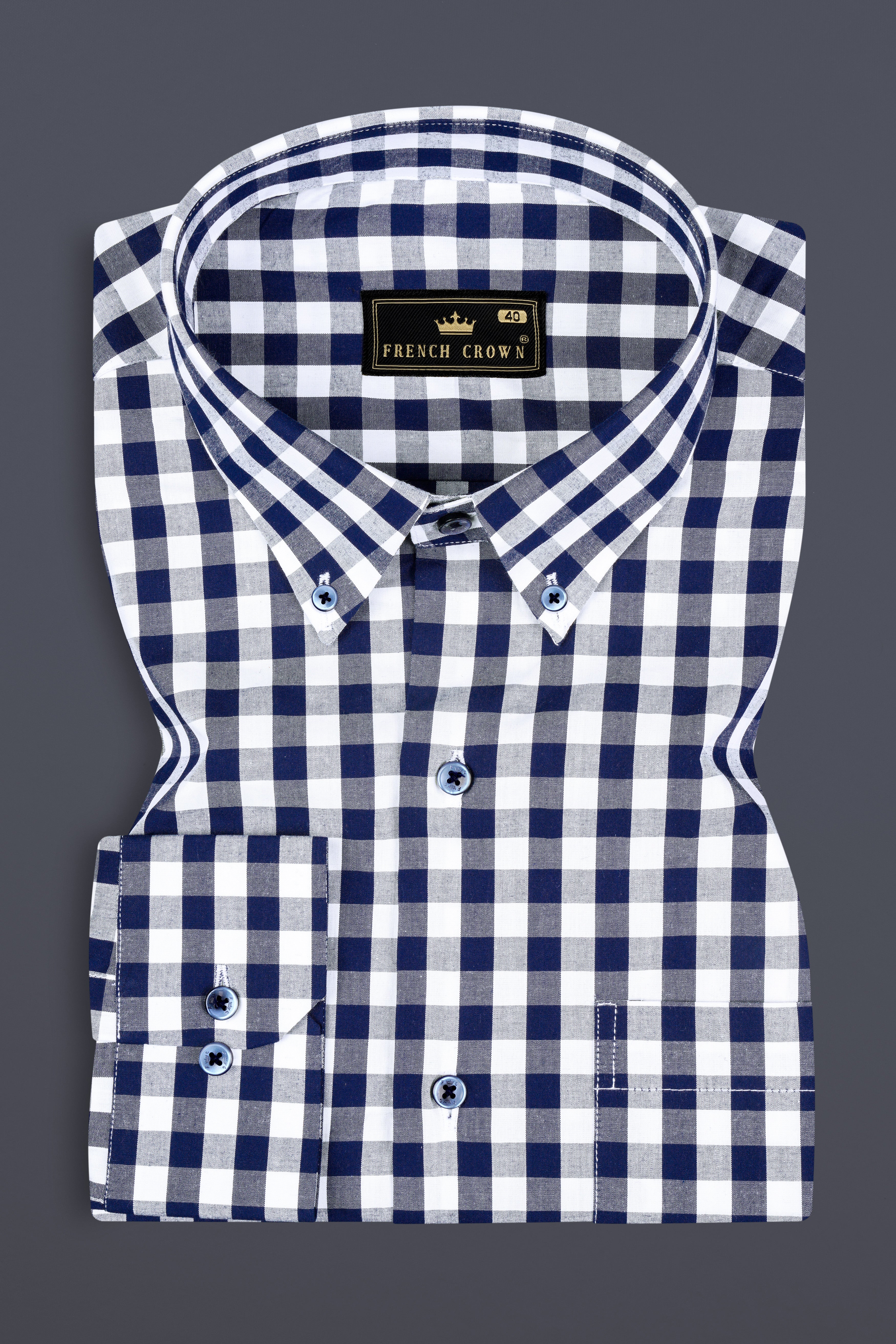 Tangaroa Blue And Bright White Checked Premium Giza Cotton Shirt 13020-BD-BLE-38 ,13020-BD-BLE-H-38 ,13020-BD-BLE-39 ,13020-BD-BLE-H-39 ,13020-BD-BLE-40 ,13020-BD-BLE-H-40 ,13020-BD-BLE-42 ,13020-BD-BLE-H-42 ,13020-BD-BLE-44 ,13020-BD-BLE-H-44 ,13020-BD-BLE-46 ,13020-BD-BLE-H-46 ,13020-BD-BLE-48 ,13020-BD-BLE-H-48 ,13020-BD-BLE-50 ,13020-BD-BLE-H-50 ,13020-BD-BLE-52 ,13020-BD-BLE-H-52