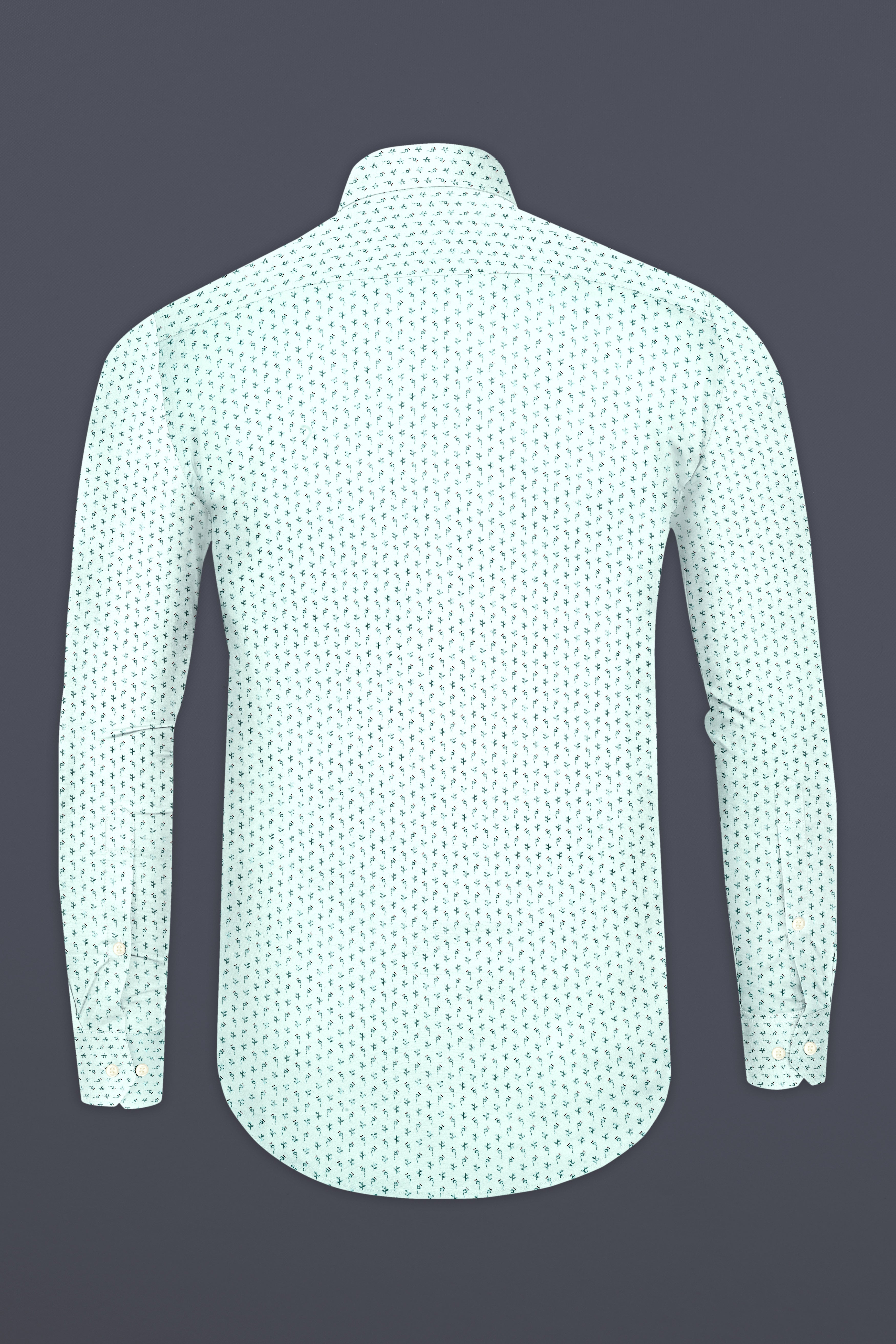 Frosted Mint Blue Printed Premium Giza Cotton Shirt 13024-38 ,13024-H-38 ,13024-39 ,13024-H-39 ,13024-40 ,13024-H-40 ,13024-42 ,13024-H-42 ,13024-44 ,13024-H-44 ,13024-46 ,13024-H-46 ,13024-48 ,13024-H-48 ,13024-50 ,13024-H-50 ,13024-52 ,13024-H-52